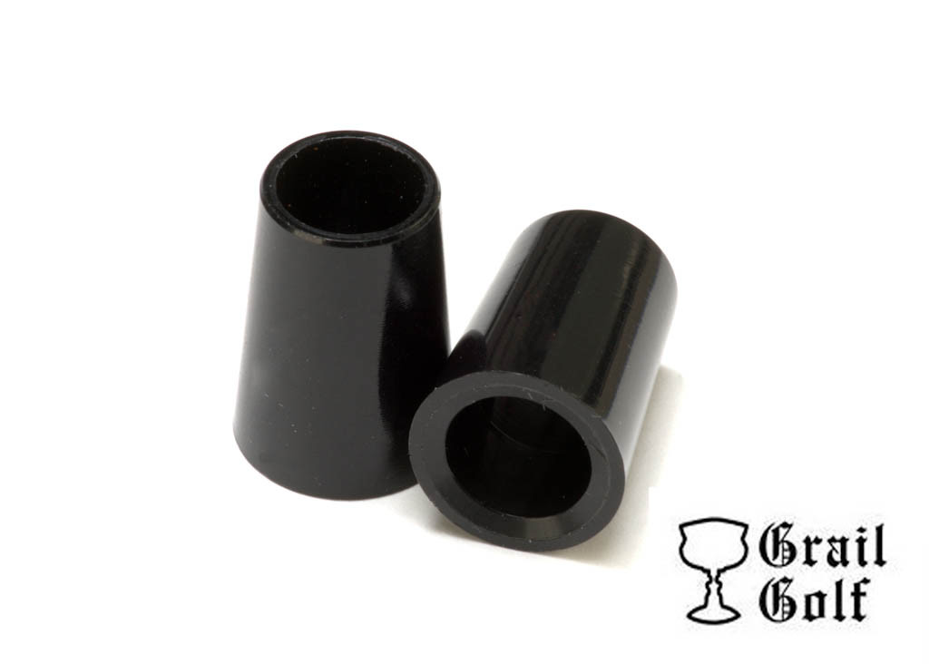 GRAIL GOLF NEW PREMIUM BLACK IRON FERRULES .370 .79" .540OD TOUR QUALITY LOT