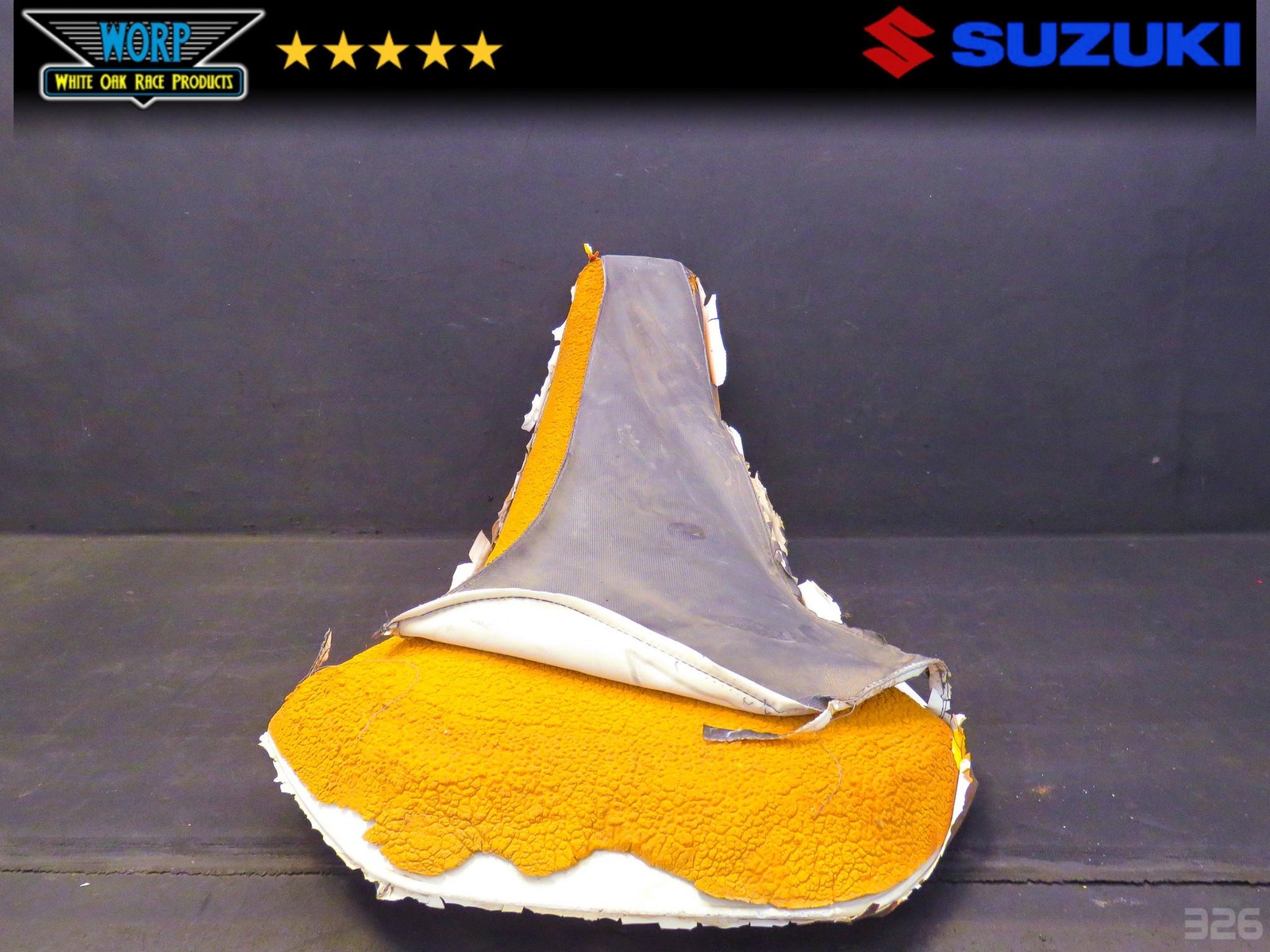 2003 SUZUKI QUADSPORT LTZ400 KFX SEAT PAN FOAM CUSHION COVER SADDLE 03-07