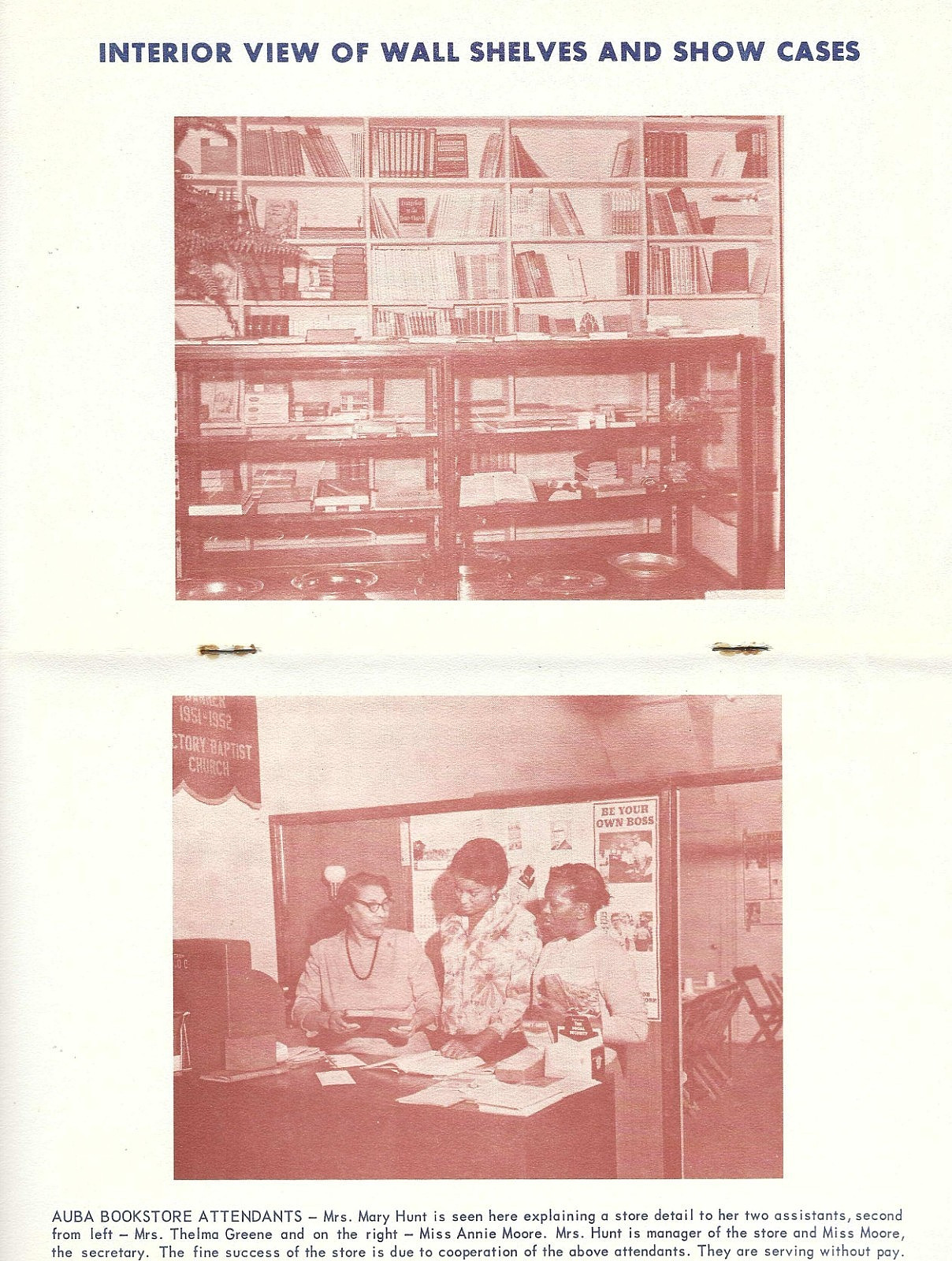 1960s AUBA~Allegheny Union Baptist Assoc.~African American Circular~Pittsburgh