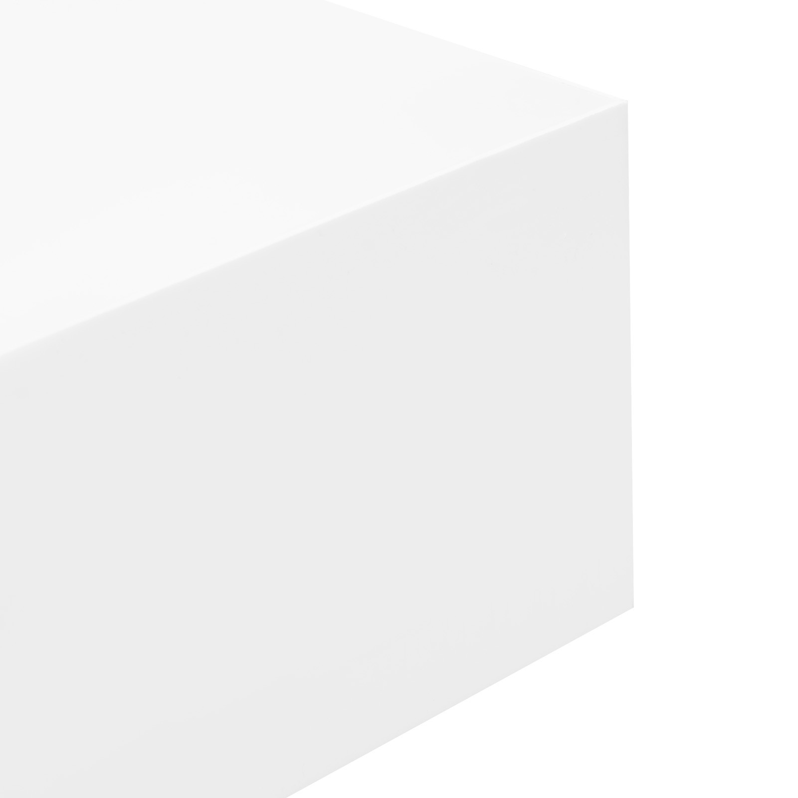 4Pcs White Acrylic Display Stands, Buffet Risers, Acrylic Nesting Stands Durable