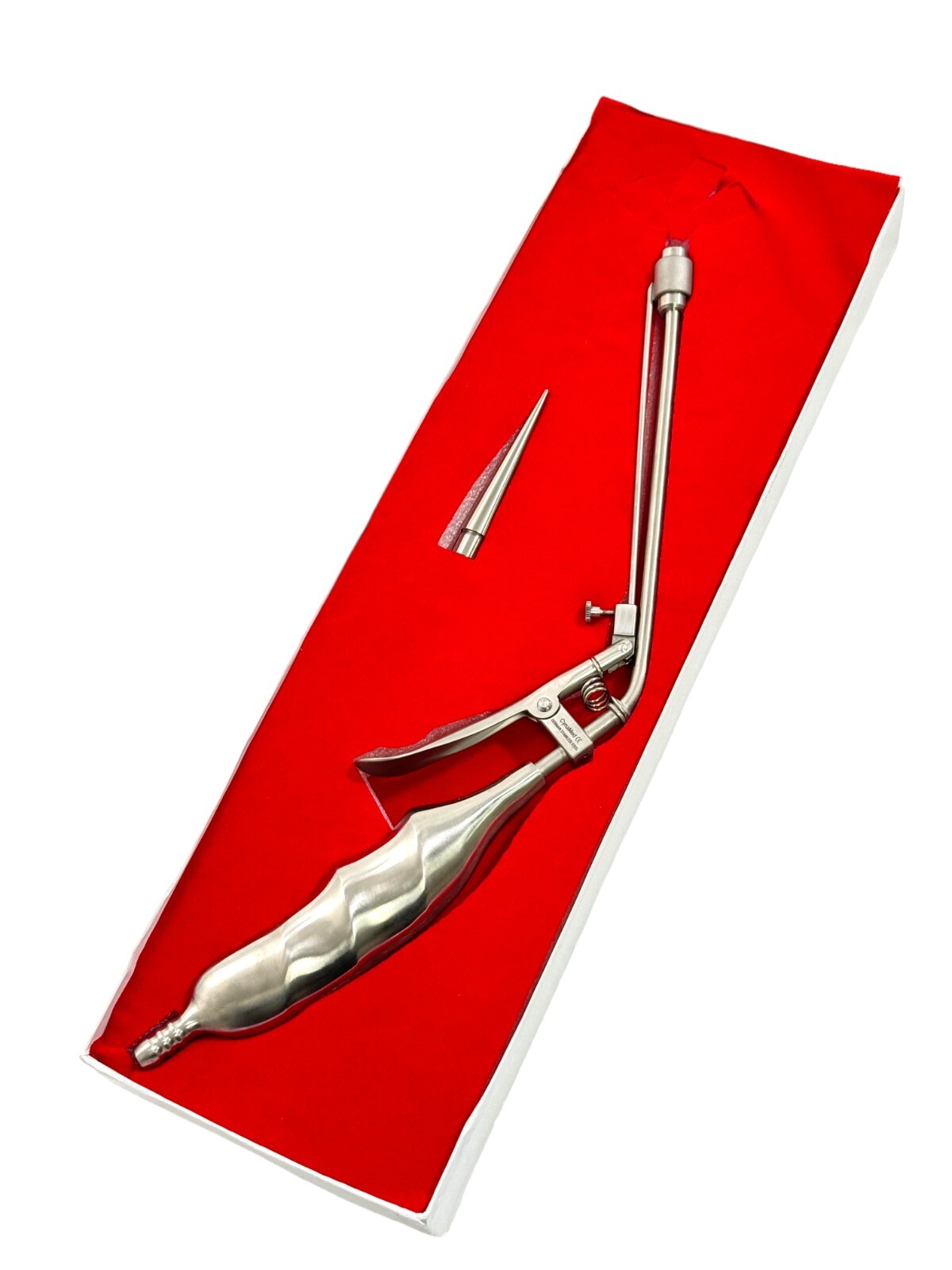 Hemorrhoidal Ligator Suctioning Instrument + Loading Cone - STR- Stainless Steel