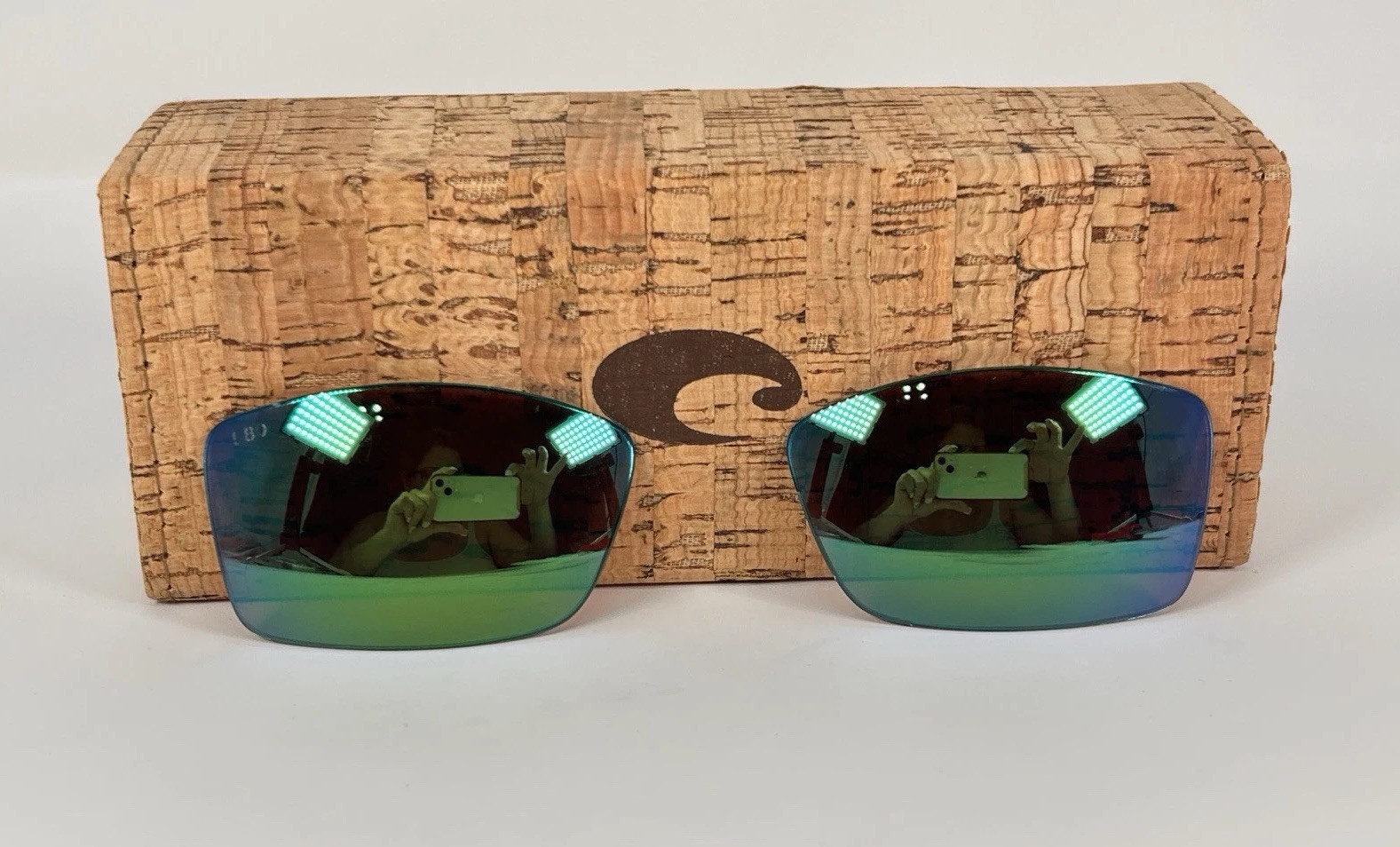 Authentic Costa Del Mar CORBINA 06S9057 580G Green Polarized Replacement Lenses