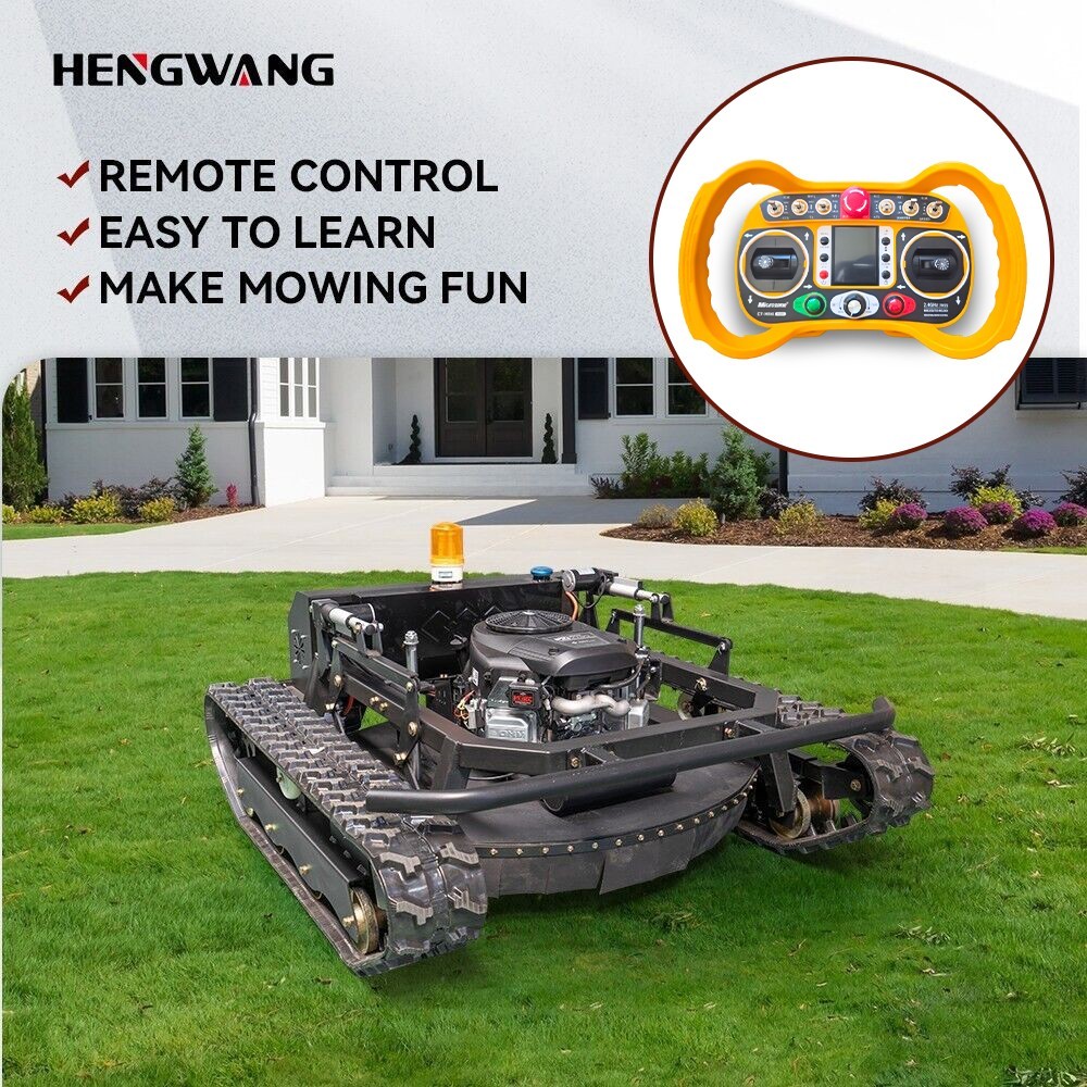 Robot lawn mower sale！！All Terrain Remote Control Off-Road Lawn Mower 27HP