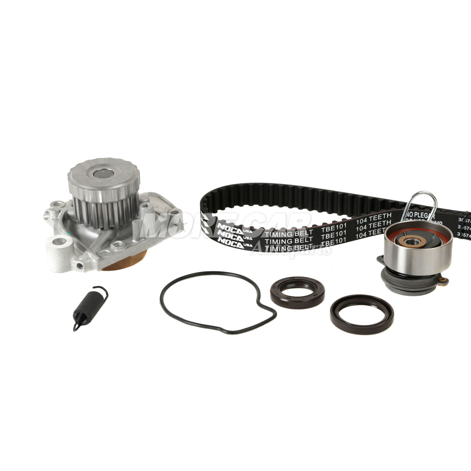 Fit 2001-2005 Honda Civic 1.7L TCK312 D17A1 D17A2 Timing Belt Kit w/ Water Pump