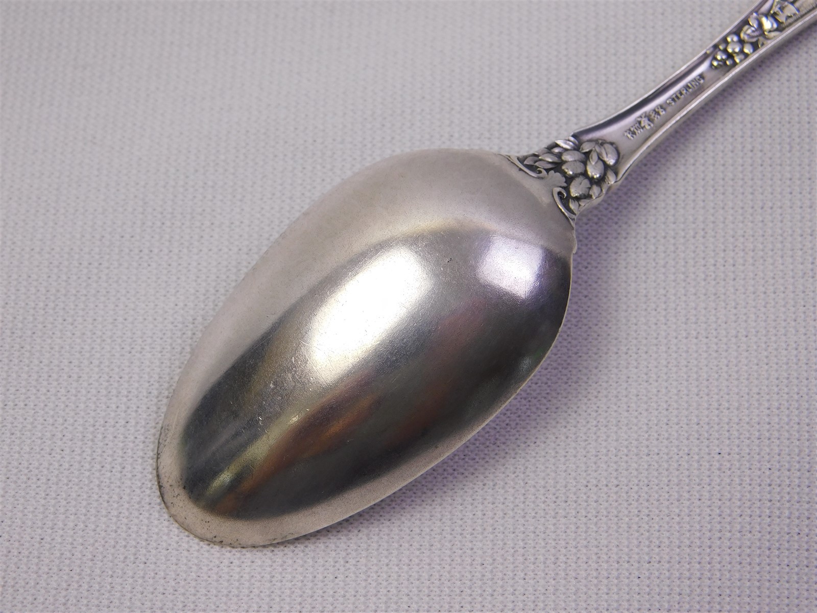 Antique Sterling Old Mission Los Angeles Cal Yosemite Falls Souvenir Spoon 26.4g