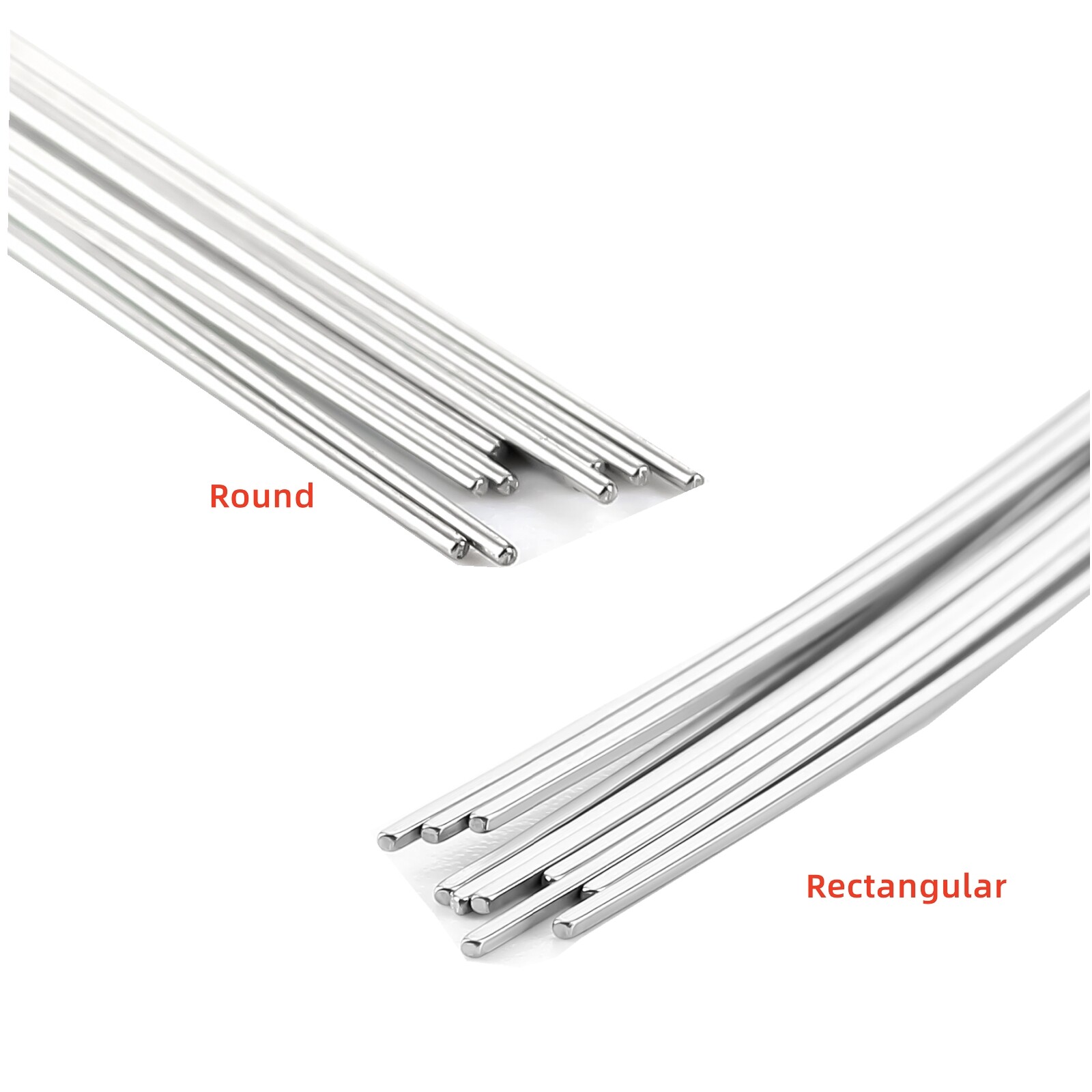 JMU Dental Orthodontic Stainless Steel Arch Wires Round/Rectangular Natural Form