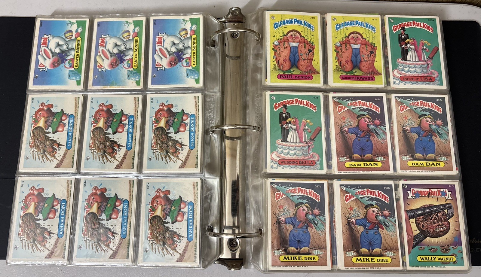 1980’s Garbage Pail Kids Cards Lot Of Almost 400