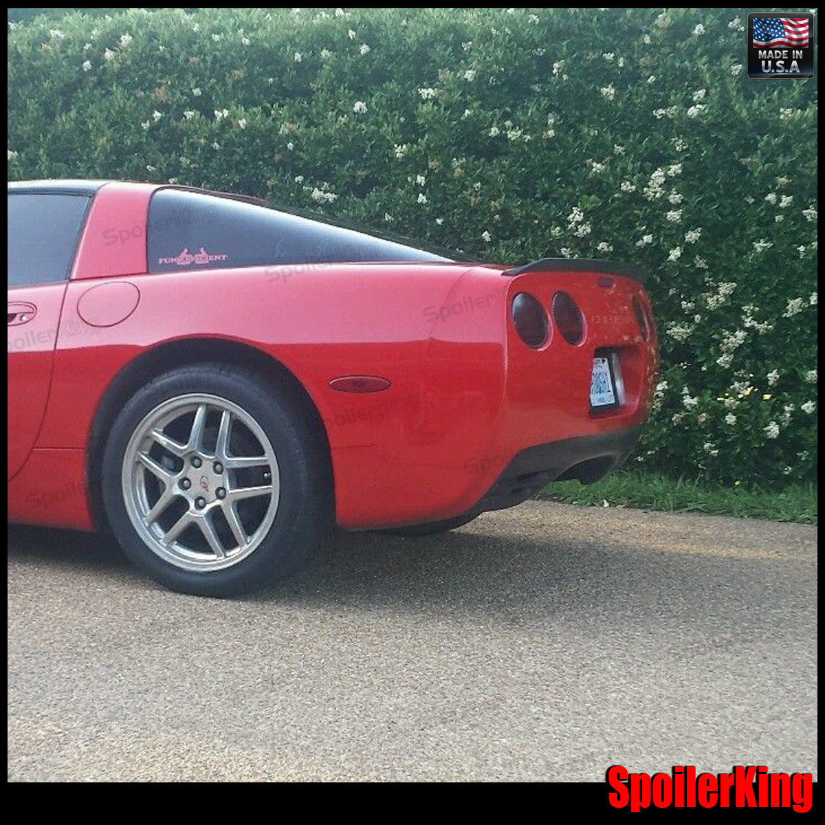 SpoilerKing Rear Trunk Spoiler DUCKBILL 284P (Fits: Corvette C5 1997-2004 all)