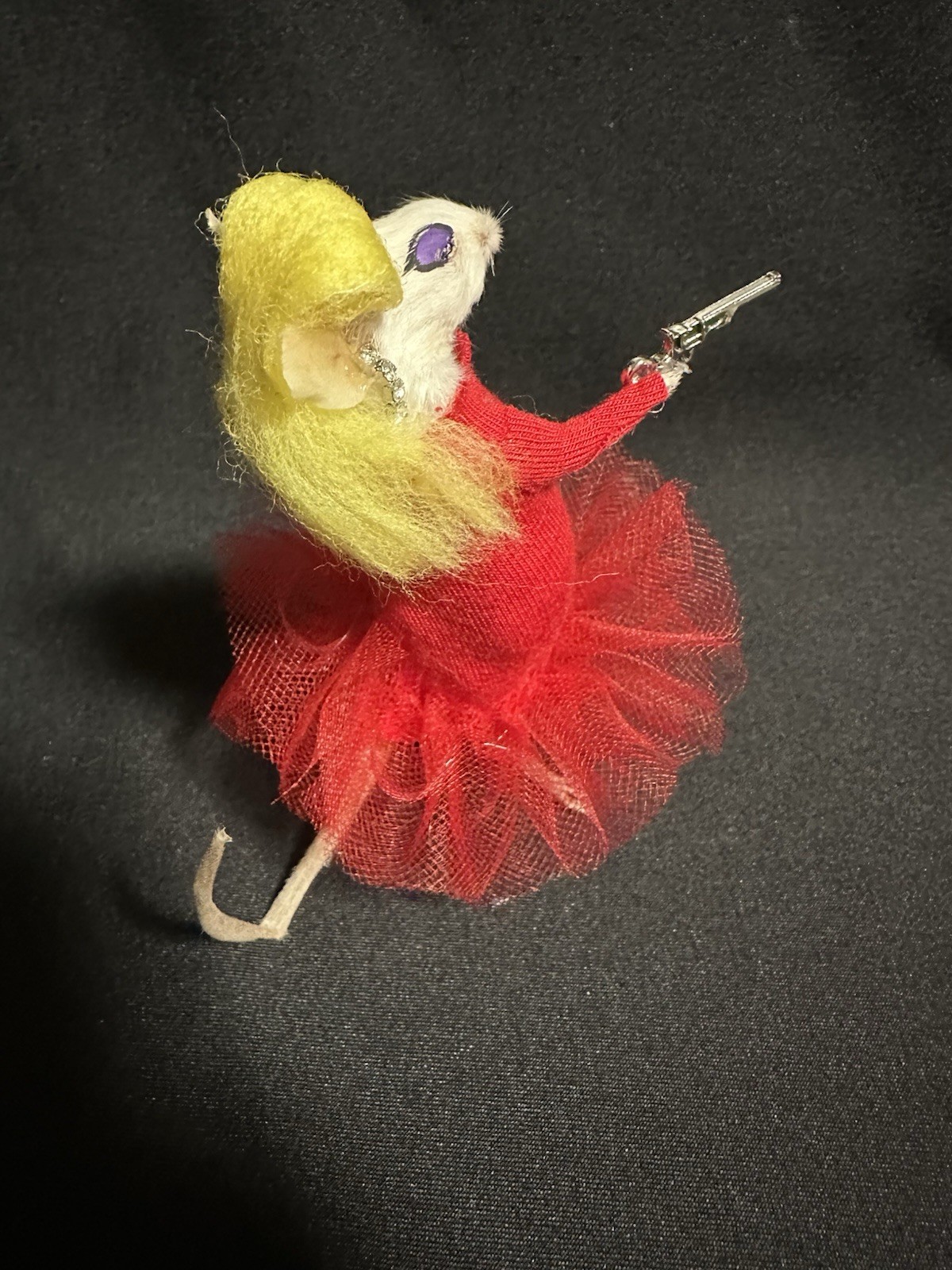 Taxidermy Mouse Divine Pink Flamingos Mouse Oddities Curiosities Taxidermy Art