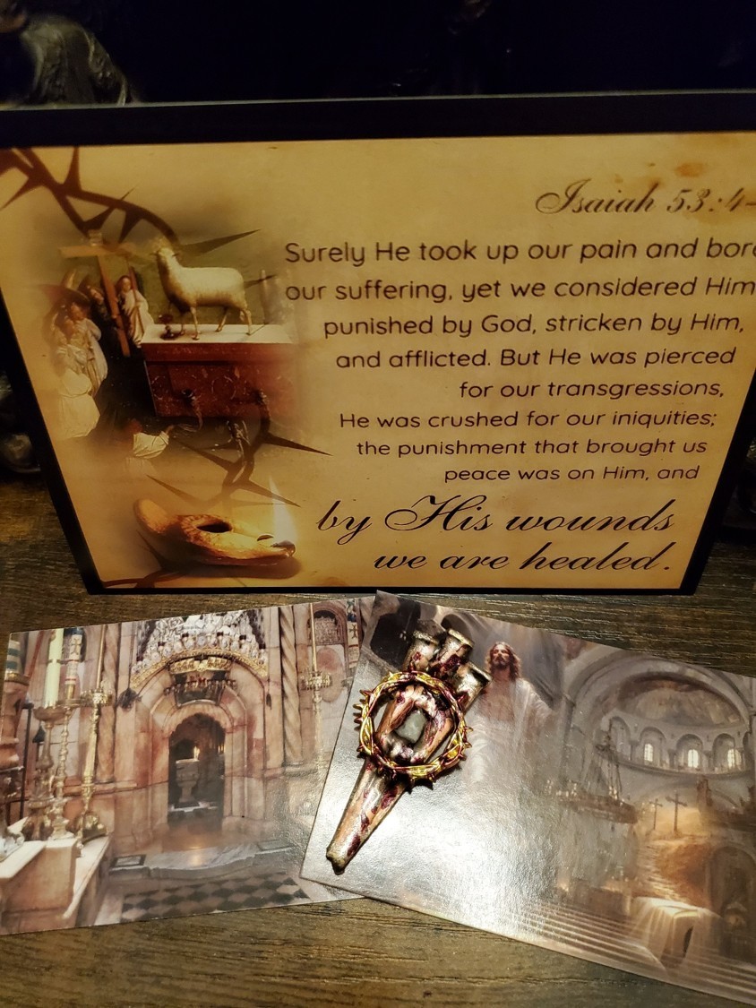 Tomb of Jesus Roman Nails Stone Tomb of Jesus from Holy Sepulchre