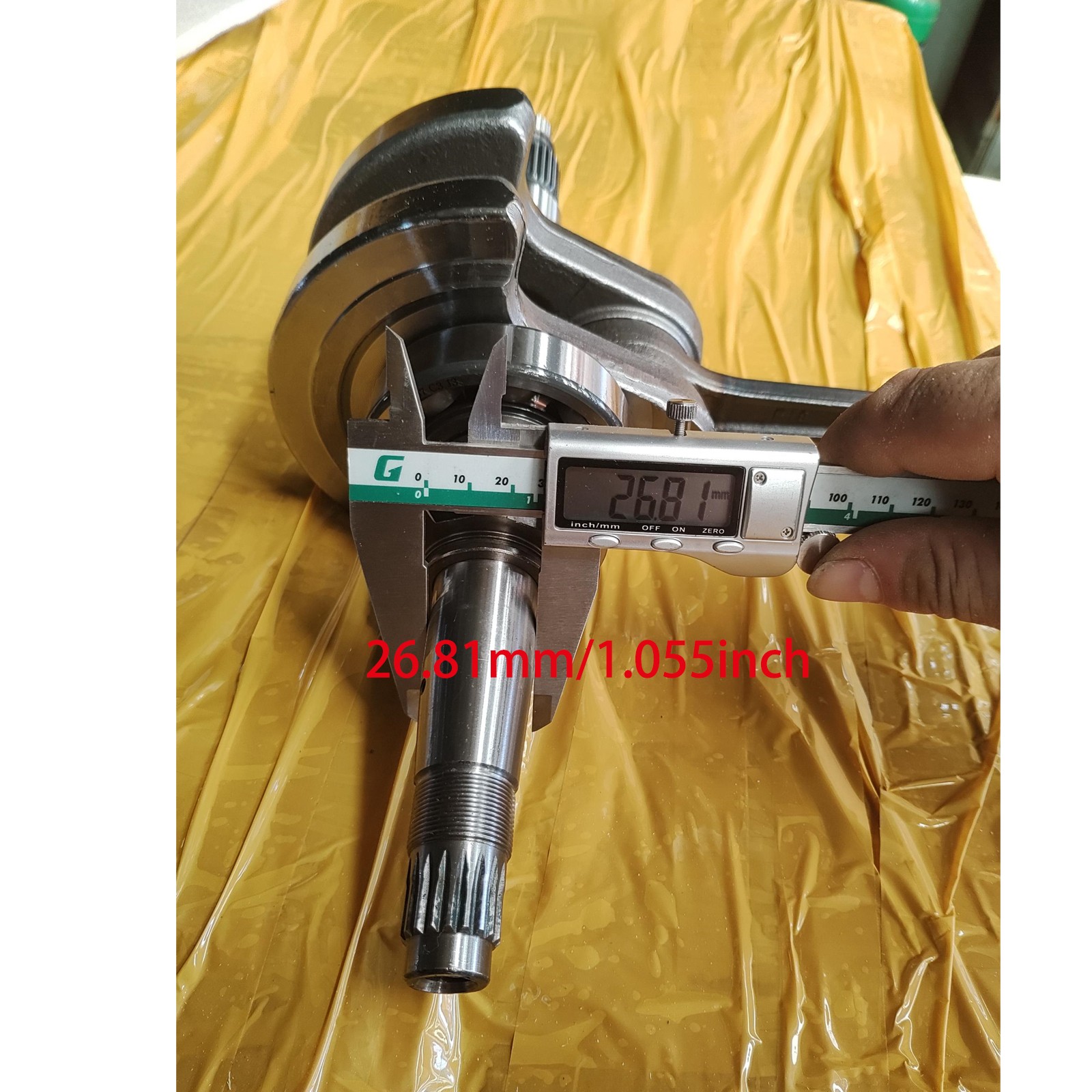 Crankshaft Assy Taper: 1:7 For Hisun 550 ATV UTV Massimo Bennche QLINK Supermach