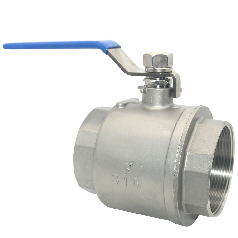 US stock 3" 3 in NPT Threaded Full Port Ball Valve Stainless Steel SS 316