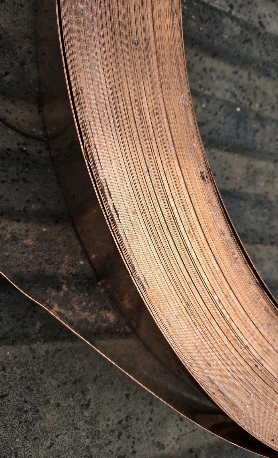 3 Kilo Hand Poured Solid Copper Bullion Bar .999 Pure Fine Copper 3 Kg Ingot