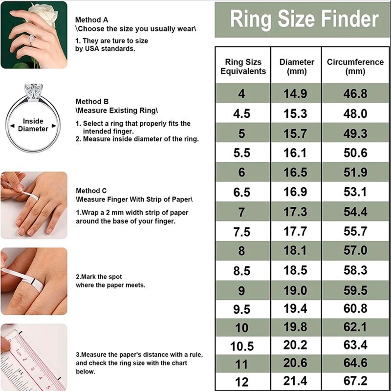 3.60CT Moissanite Wedding Anniversary Ring 5 Stone Round Cut 925 Sterling Silver