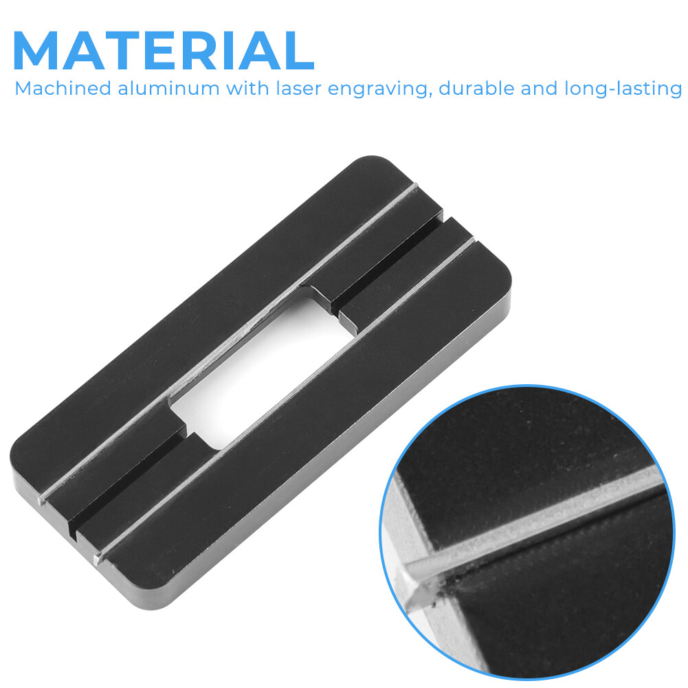 For Viper Bowman Wizzard HO Slot Car Chassis Setup Block Tool Aluminum US STOCK