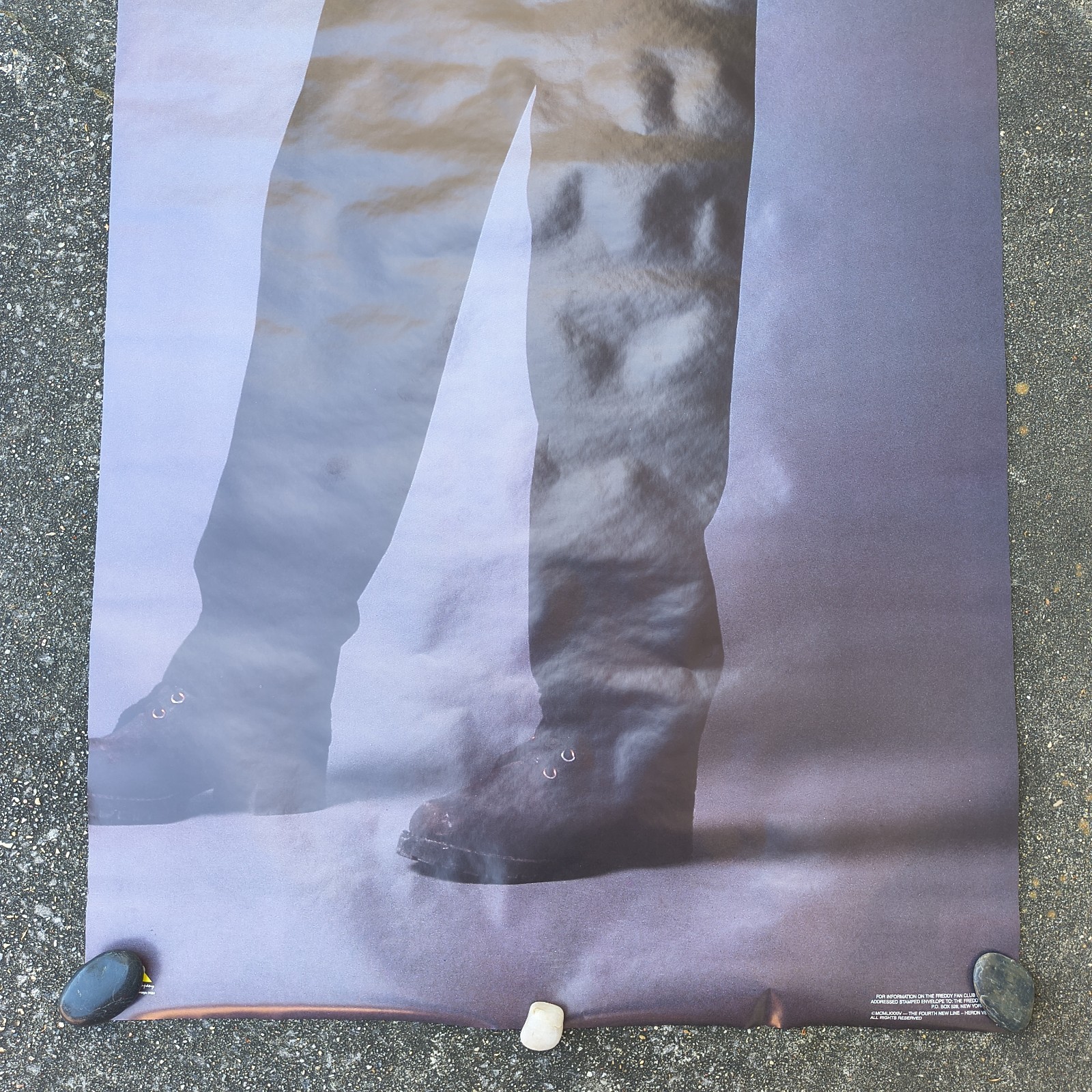 A Nightmare on Elm Street 4 Freddy Krueger Video Store Poster 74.5x26 UNUSED...