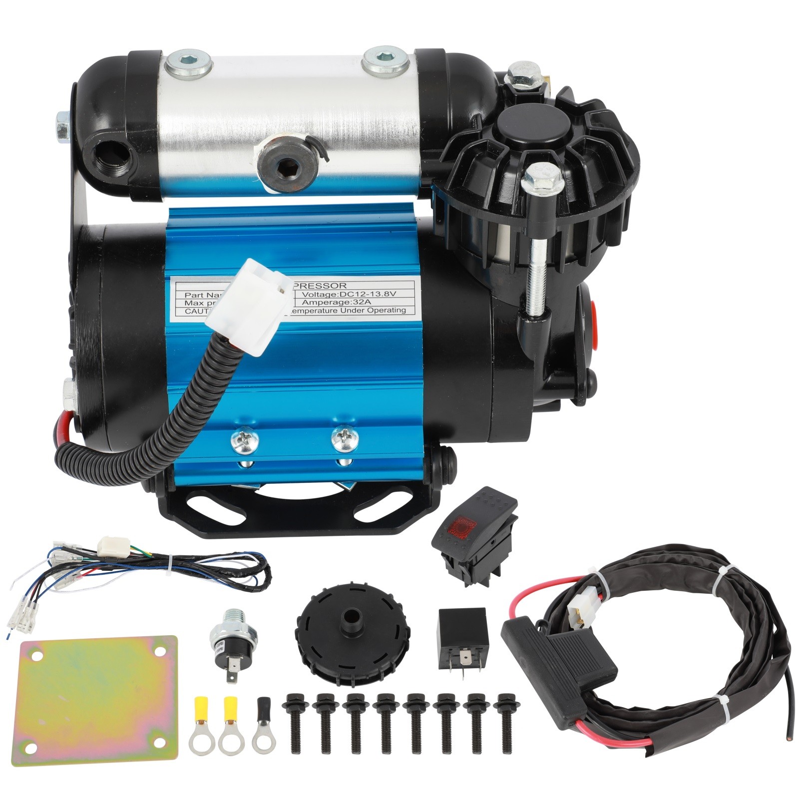 Air Locker Differentials Tire Inflation CKMA12 On-Board Air Compressor 12V
