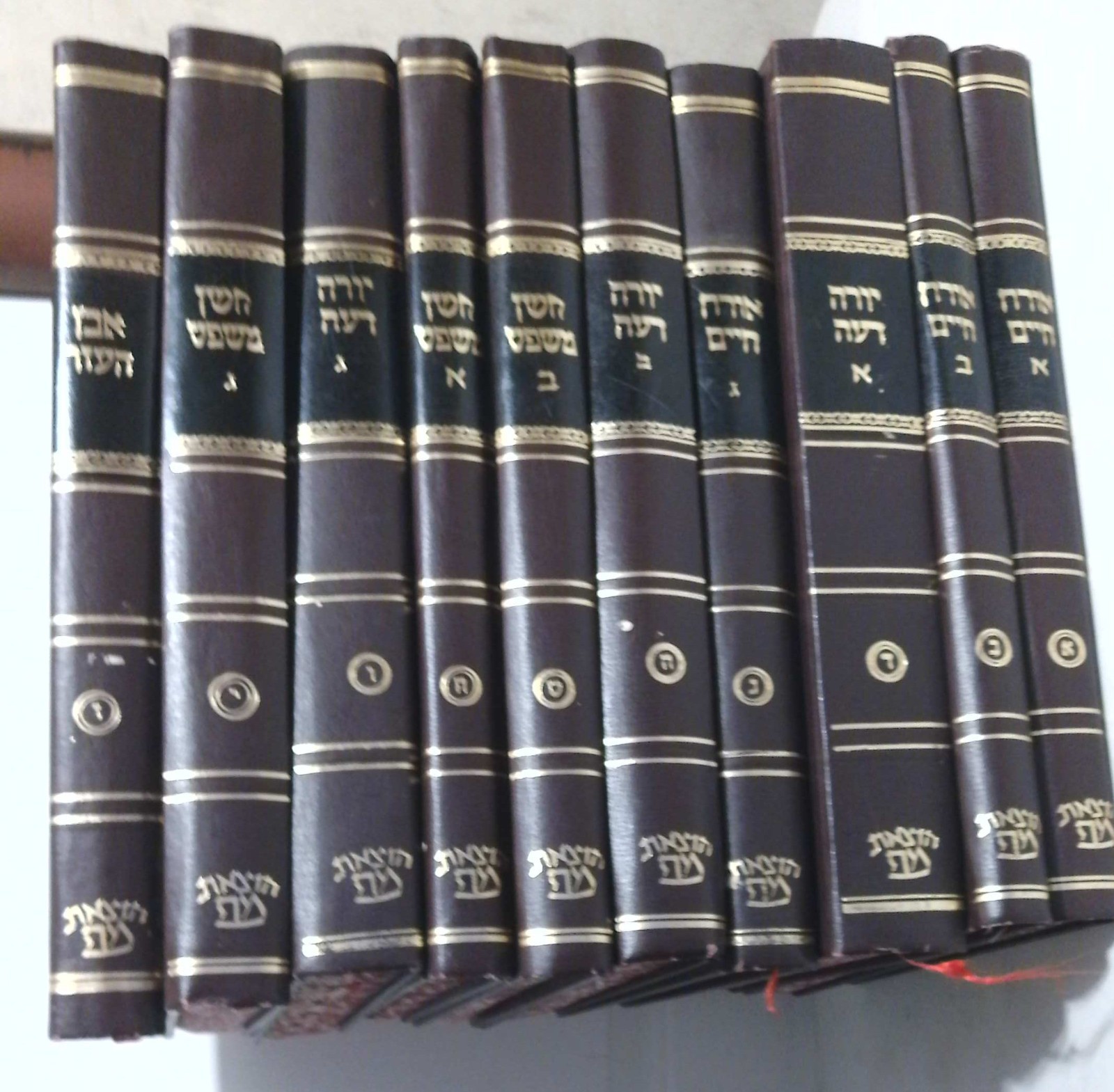 Shulchan Aruch (Arukh) 10 BOOK SET Hebrew Jewish law M P Press שלחן ערוך