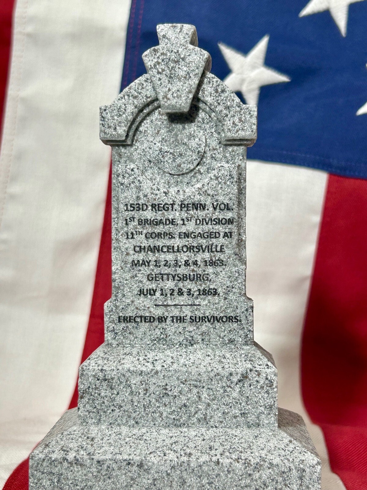 153rd Pennsylvania Volunteer Infantry (Secondary Marker)