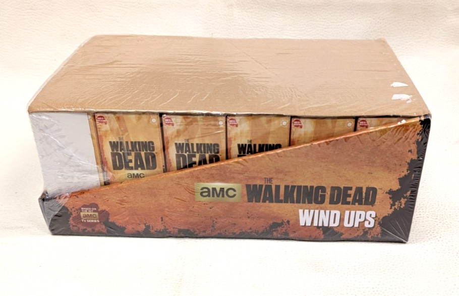 Walking Dead AMC Wind Ups 2013 Box of (18) Horror Drama TV Toys - RK009