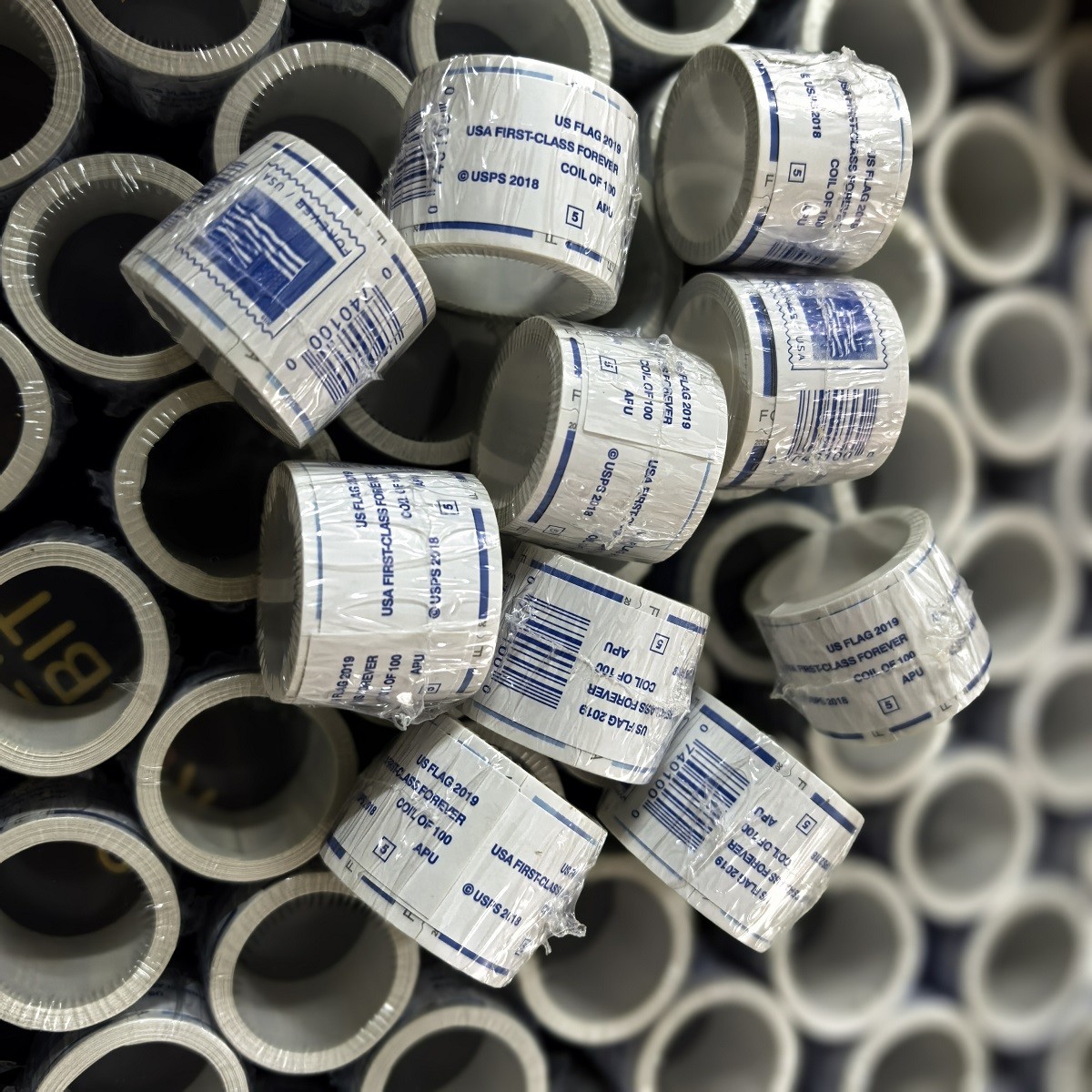 Newest 10 Rolls Of 100 Forever 2019 Paper-In Total 1000 PCS