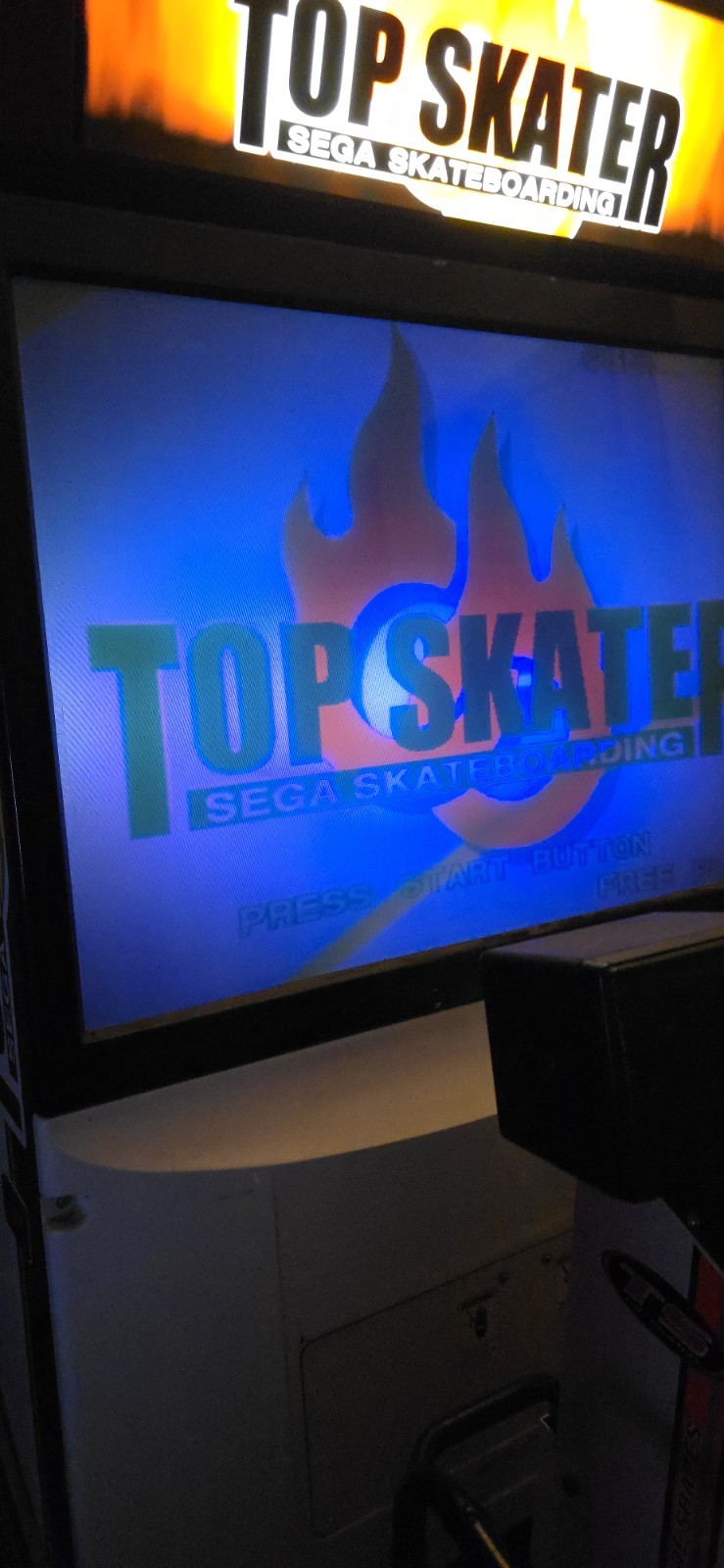 SEGA Top Skater Arcade original and working