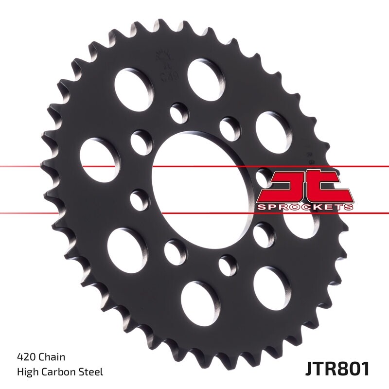 JT New Rear Sprocket 33 Tooth 33T Steel Kawasaki KLX110 KLX110L 2002-2024 DRZ110