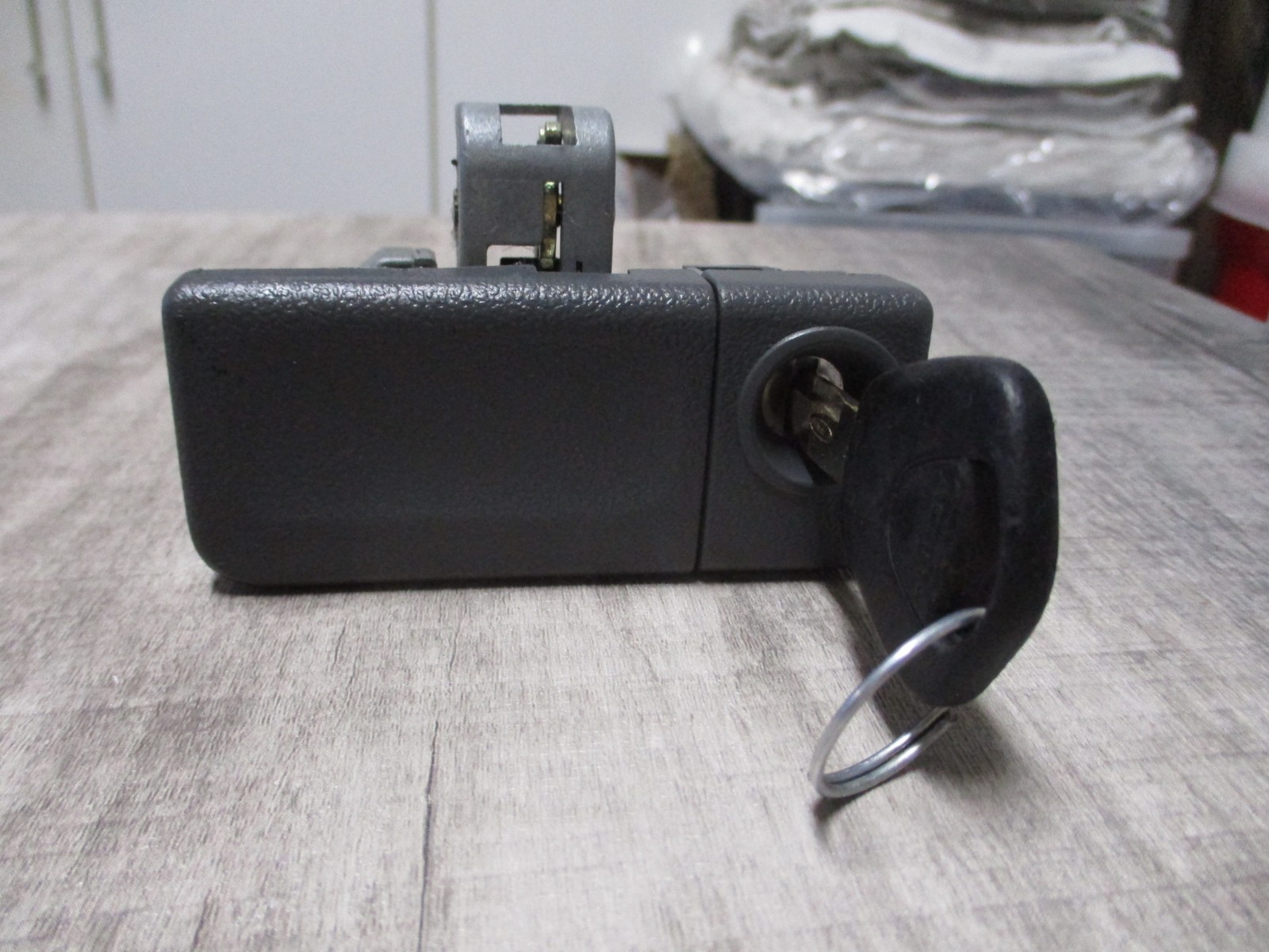 1991-1995 Acura Legend Glove Box Latch With Key OEM Dark Gray Very Clean Used