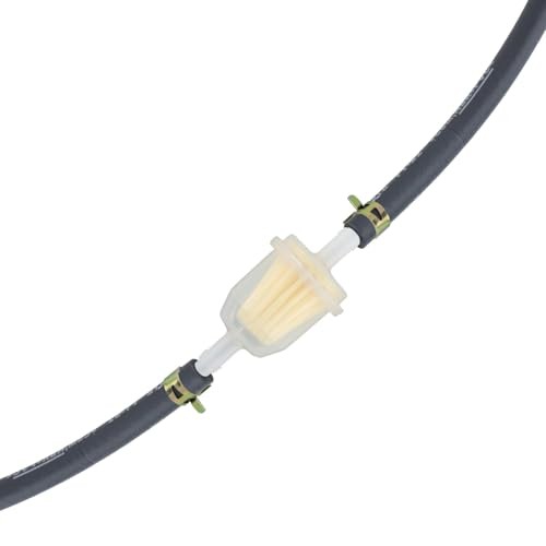 10FT Long Fuel Line 1/8" Gas Line + 10 Clamps for Kawasaki EZGO Snowmobile Lawn