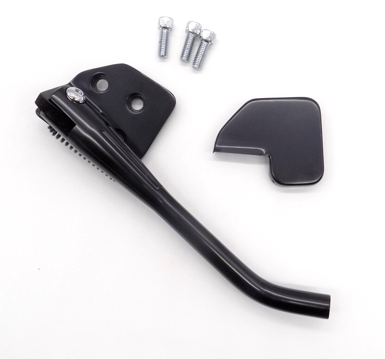BLACK KICKSTAND 84-99 SOFTAIL RIGID FX FL HARLEY BIG-TWIN