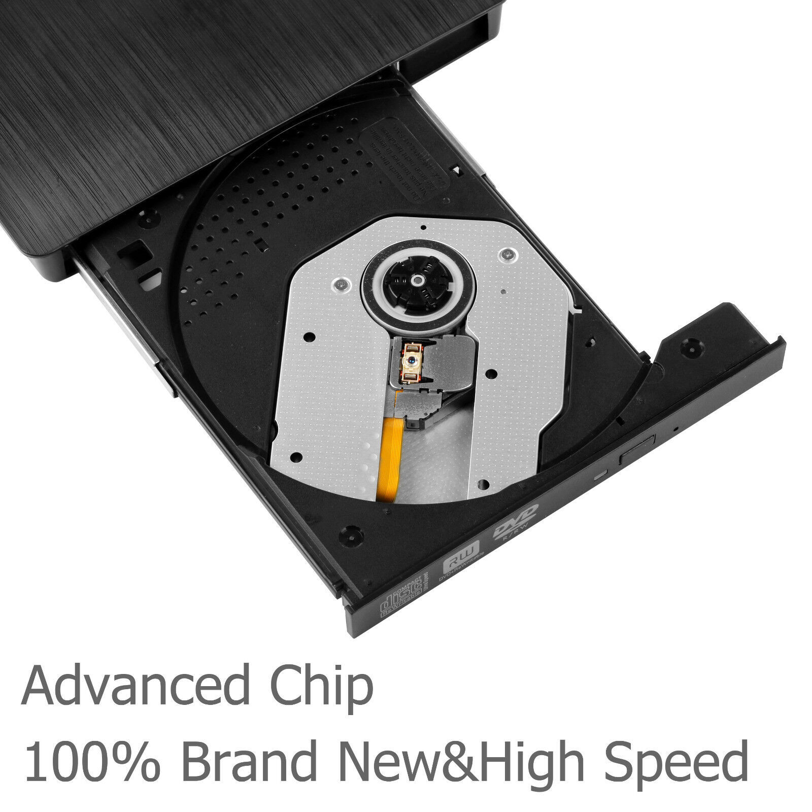 Slim Drive Disc Player External DVD Burner CD RW Writer Laptop Desktop USB 3.0