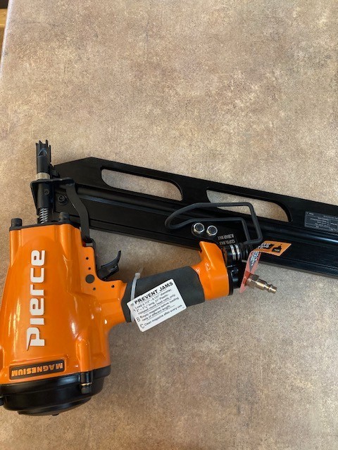 PIERCE MAGNESIUM FRAMING NAILER M21 AIR TOOL, NEW (NO BOX)   59580   (B6)