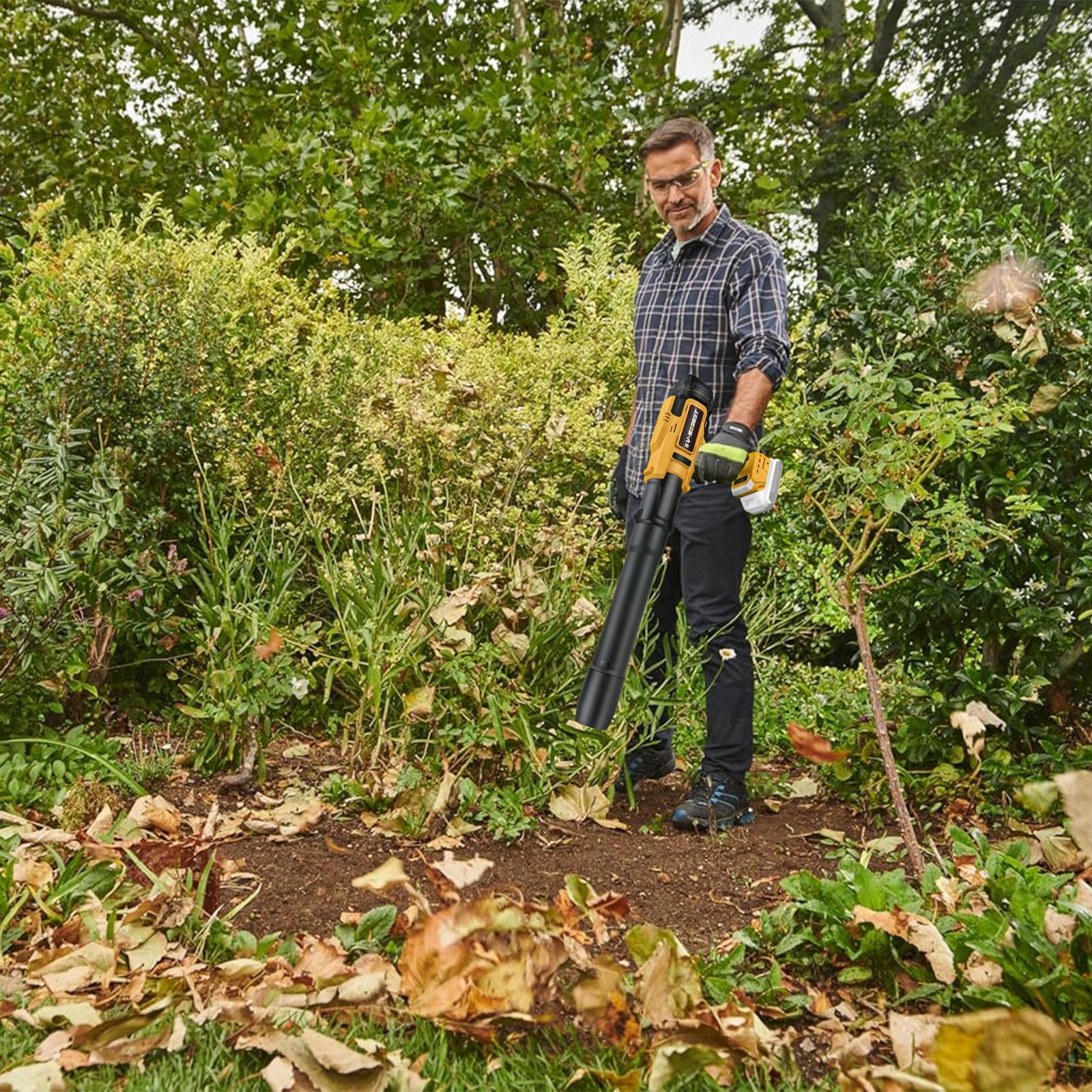 For Dewalt 20V MAX Battery Cordless Turbine Leaf Blower Compact Handheld Blower