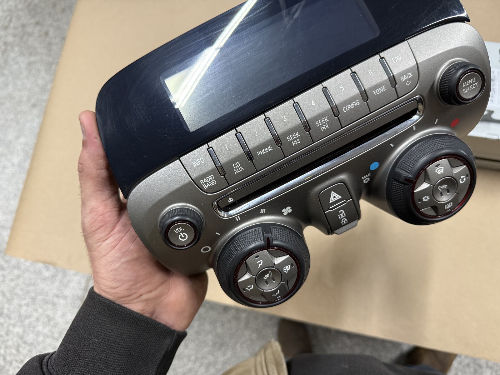 2010-2015 Chevrolet Camaro SS Radio Face Plate Head Unit GM - OEM