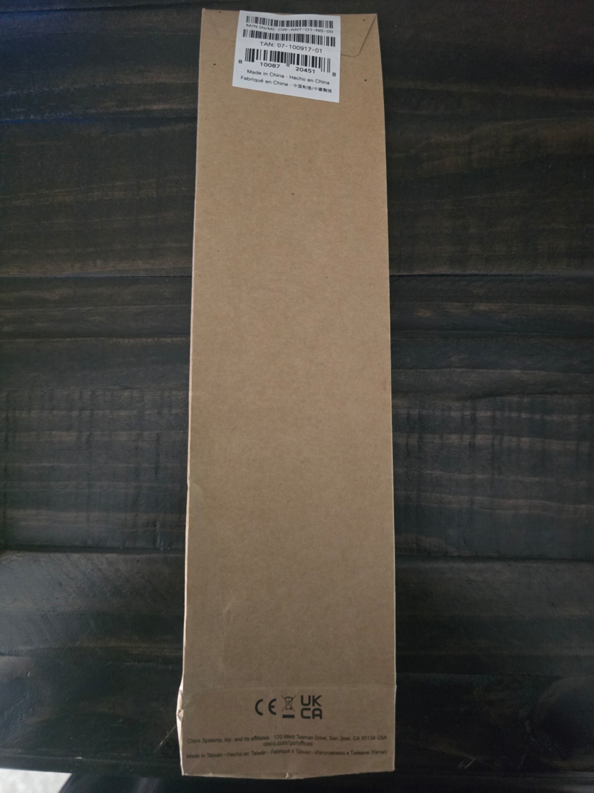 Cisco CW-ANT-O1-NS-00 omnidirectional dipole antenna "SEALED" for CW9163