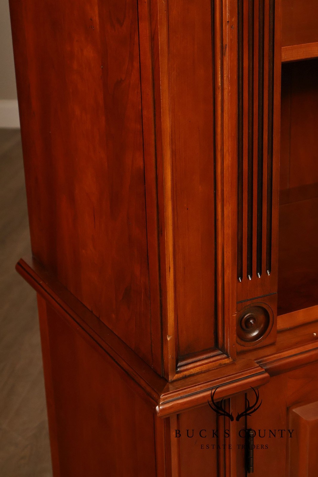 Harden Chippendale Style Cherry Library Bookcase