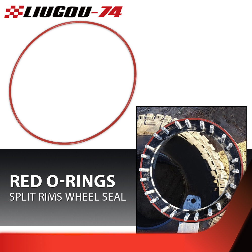 4PC O-Rings Fit For Military Humvee Split Rims Wheel Seal & M1101 M1102 Trailers