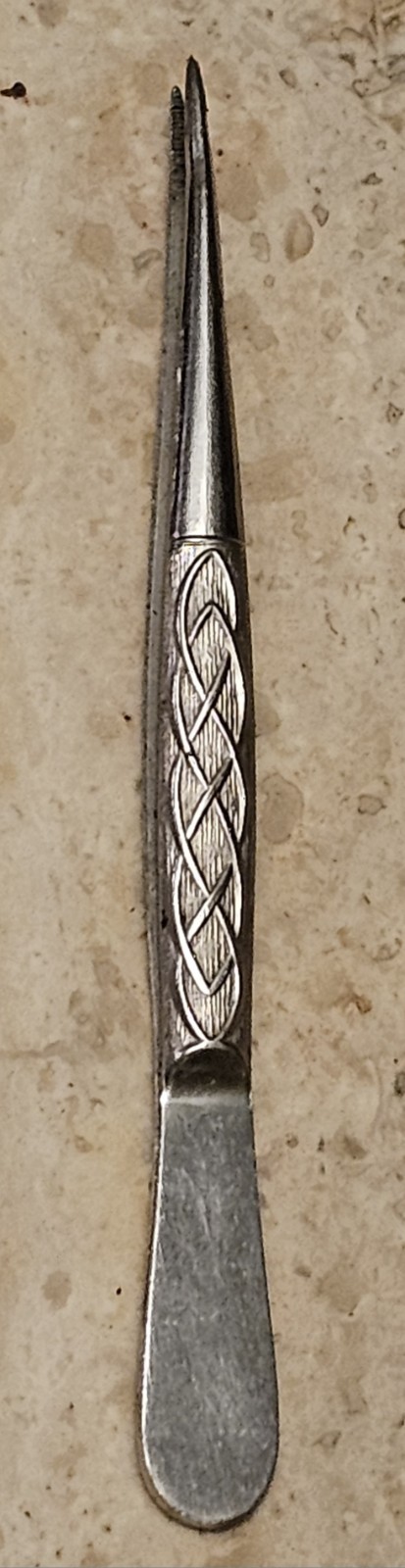 Antique Quality Brand Ornate Doctor's Tweezers #23 ~ 4" Long ~ Ships Out Fast