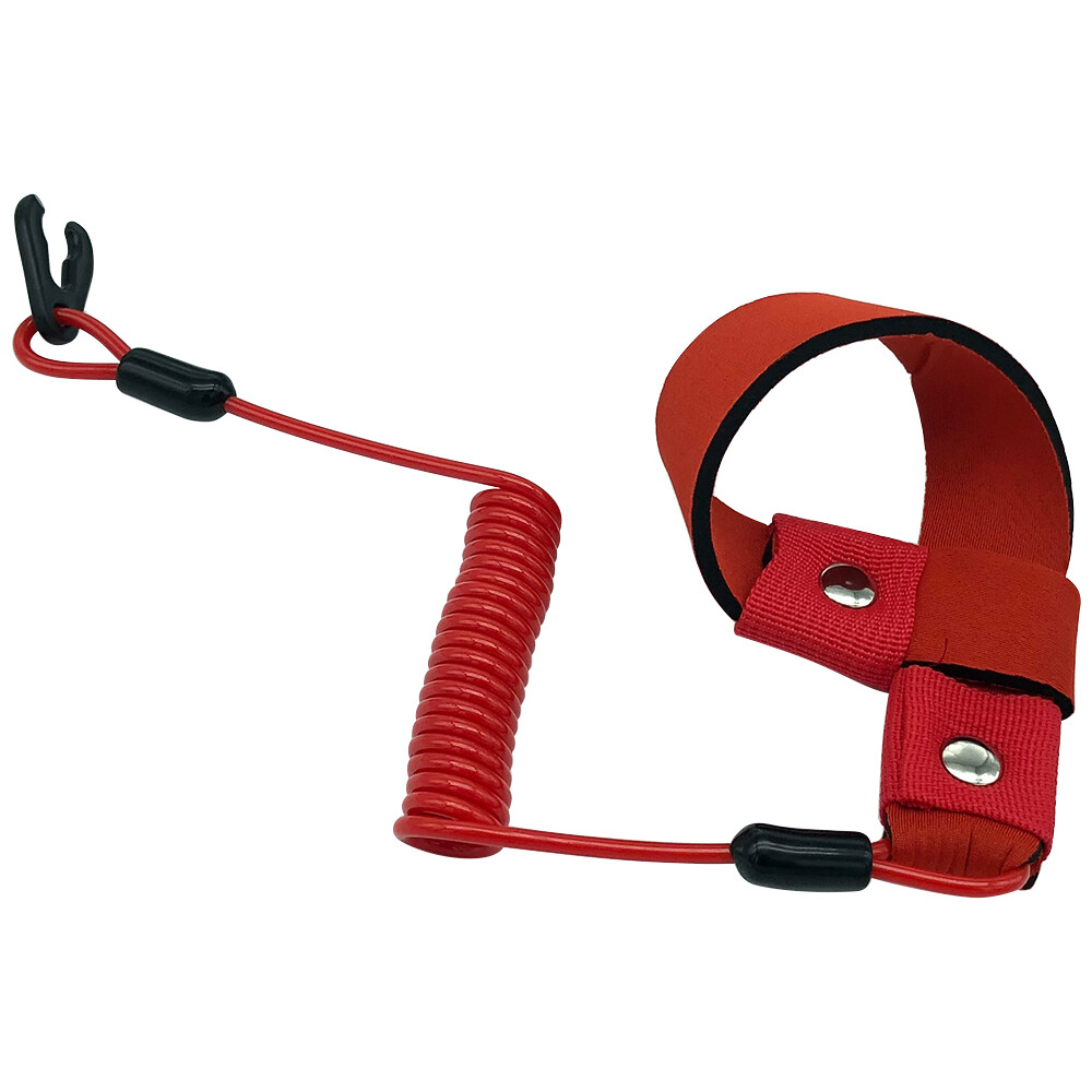 2PCS Stop Kill Safety Key Lanyard for Yamaha All Jet Ski WaveRunner WaveVenture