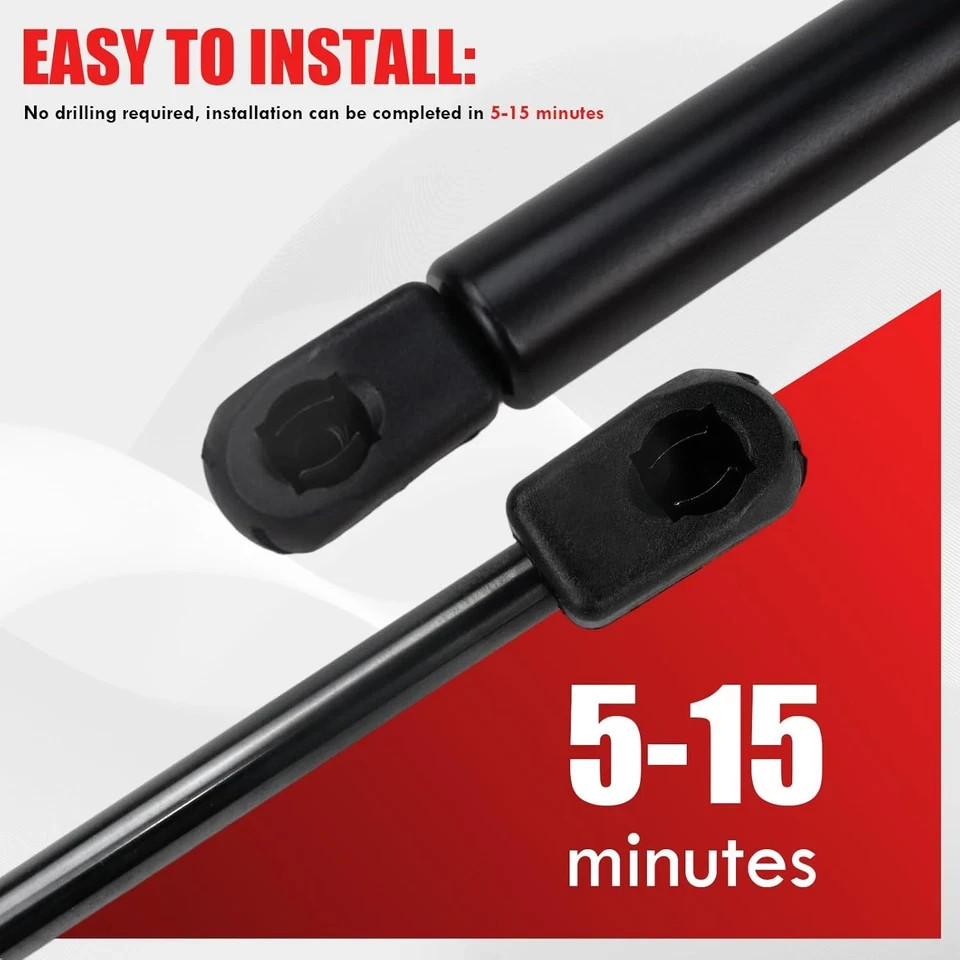 Hood Strut Lift Support Assist Kit Compatible with Chevy Colorado GMC Canyon