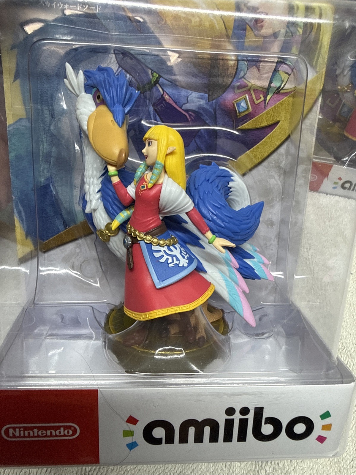 Zelda & Loftwing Amiibo Figure - The Legend of Zelda Skyward Sword