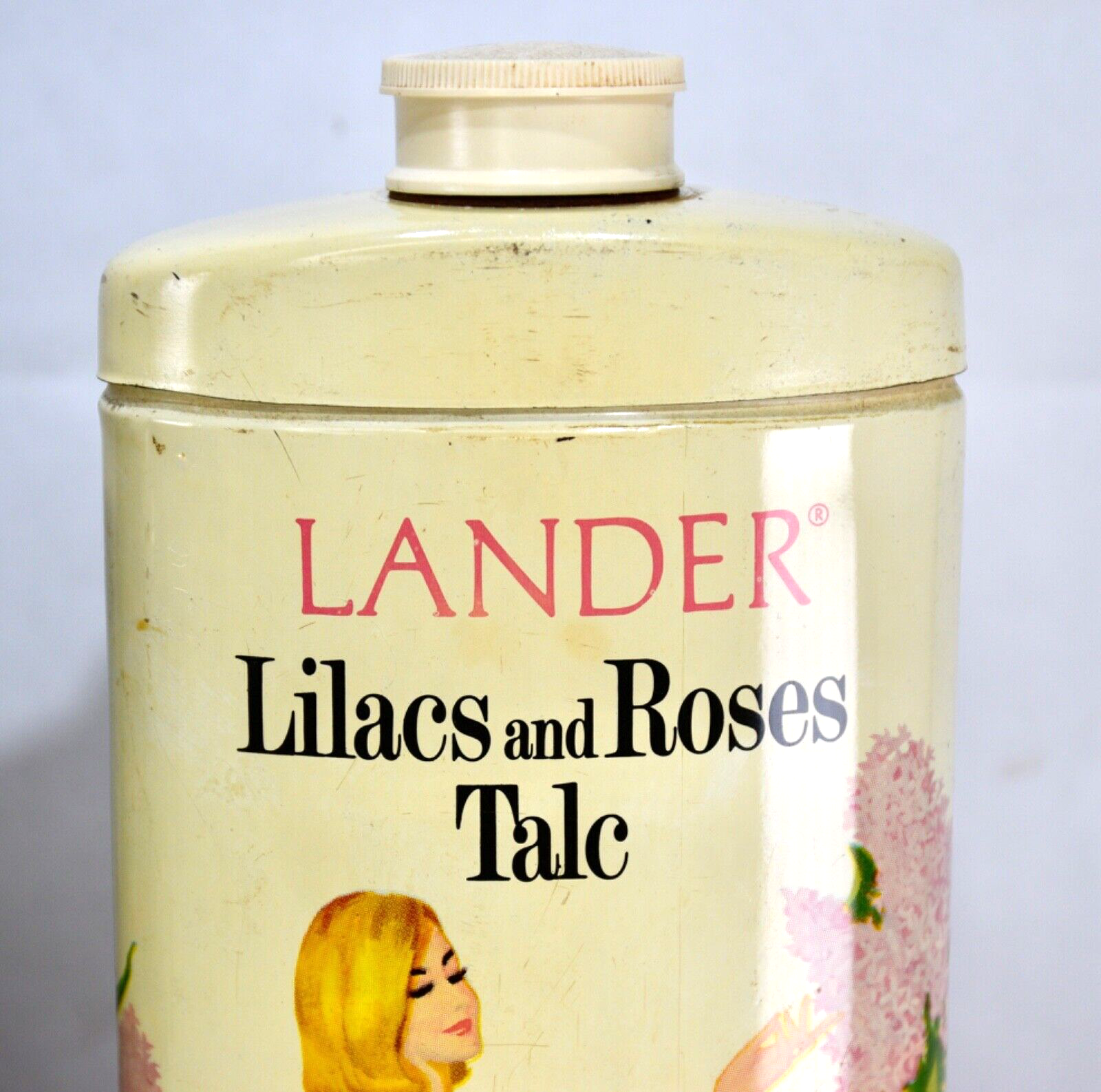 Vintage Advertising Perfume Talcum Powder Tin Emeraude Coty, Egyptian + Lot of 4