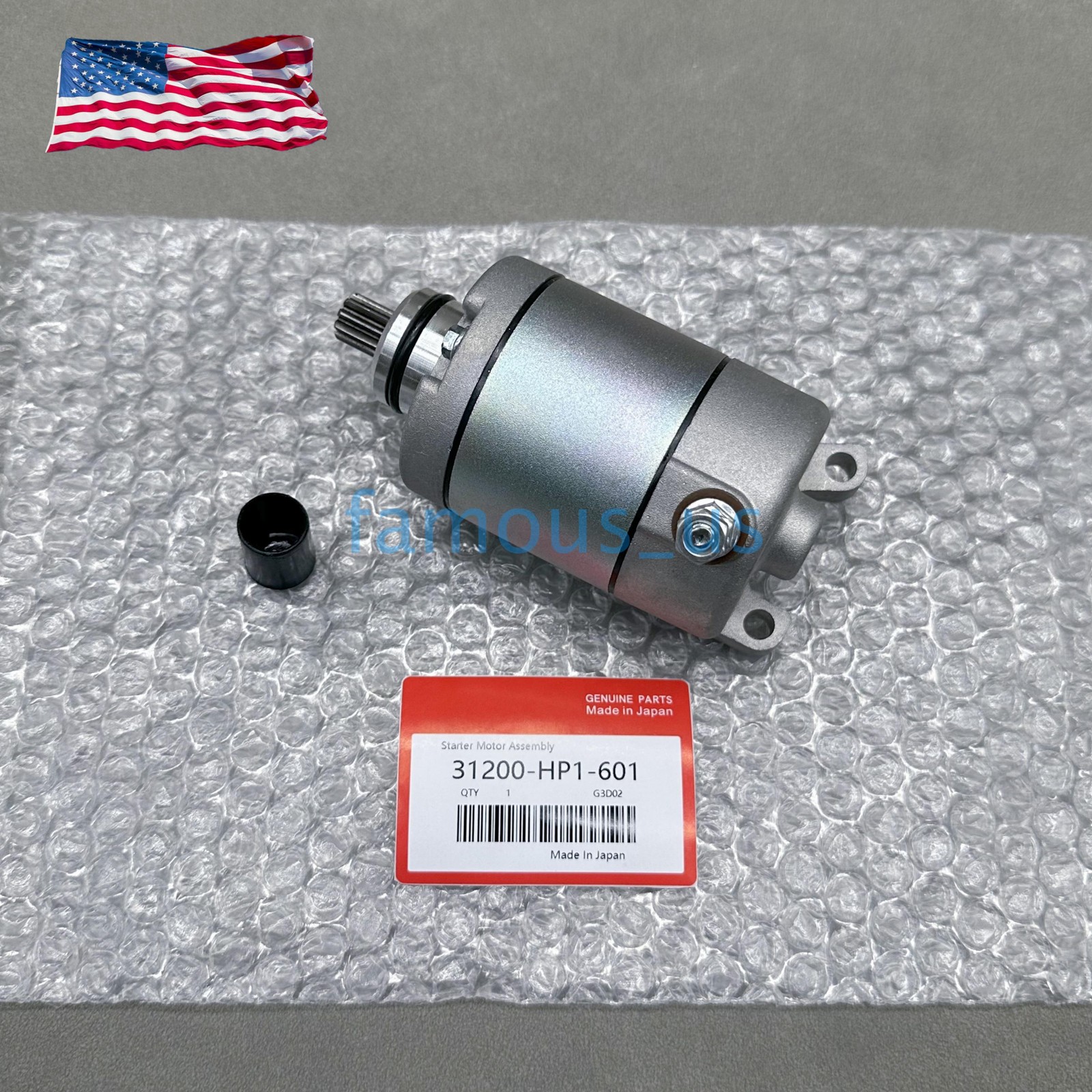 OEM Starter Motor Assembly for Honda TRX450ER 31200-HP1-601 ATV