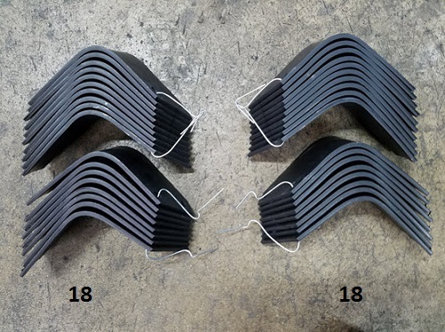 John Deere 660 Tiller PT8444 & PT8445 Set of 36 (18 LH 18 RH)