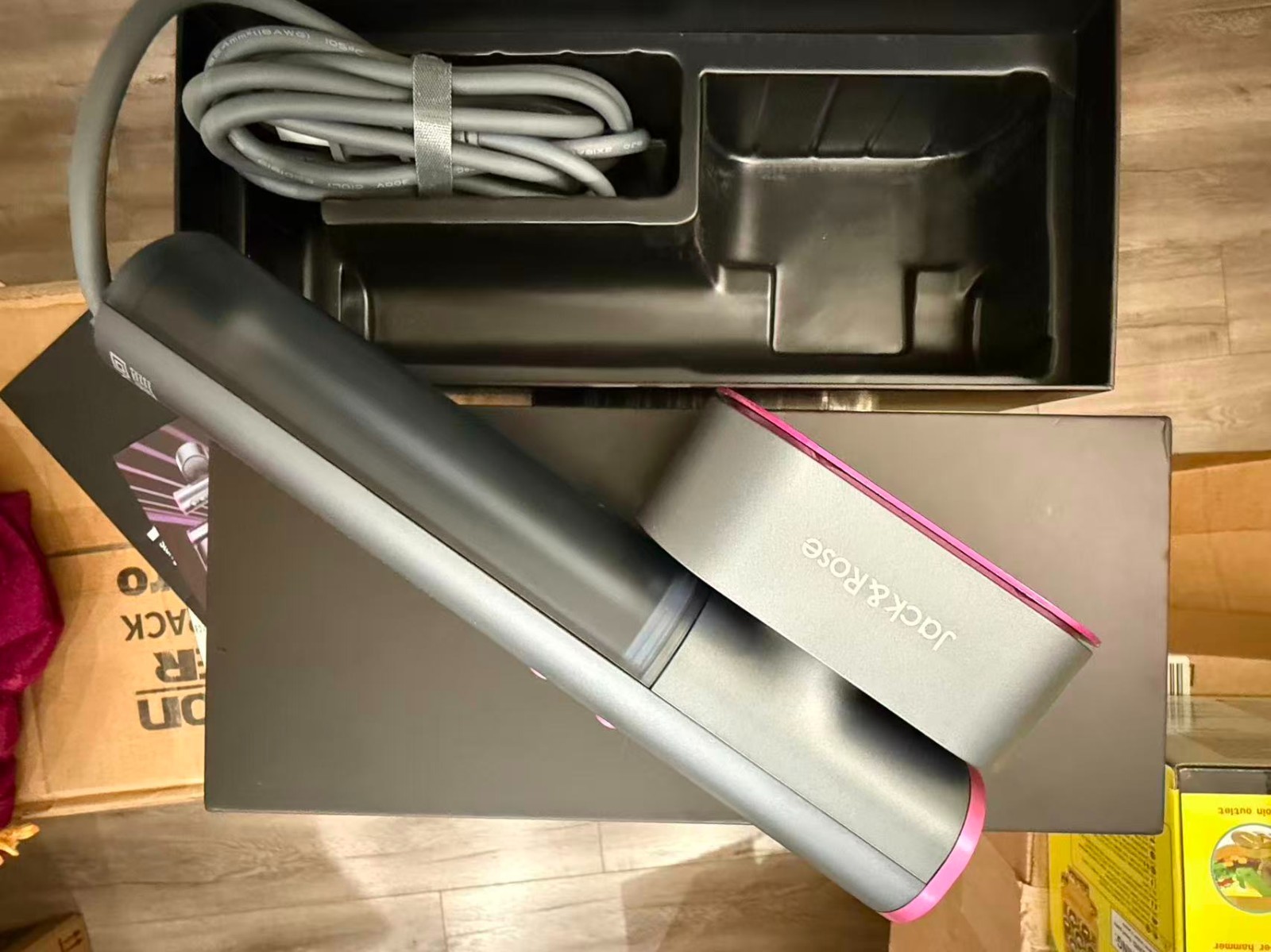 Jack ＆ Rose Travel Steamer 100-220V Portable 2-in-1 , Open Box