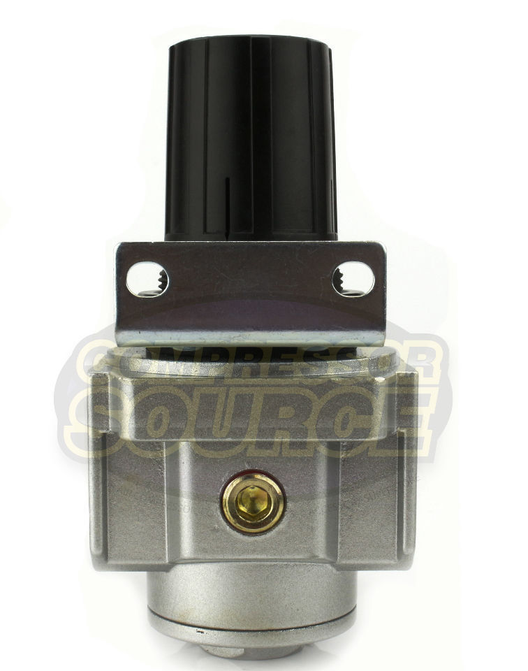 1/2" Air Compressor Pressure Regulator w/ Gauge Inline Industrial Quality