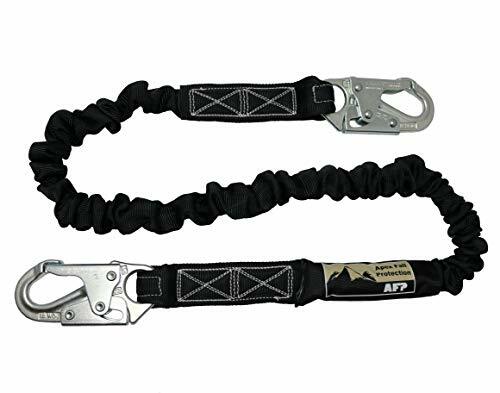 Fall Protection Safety Harness Lanyard Construction Roofing Combo Kit ANSI OSHA