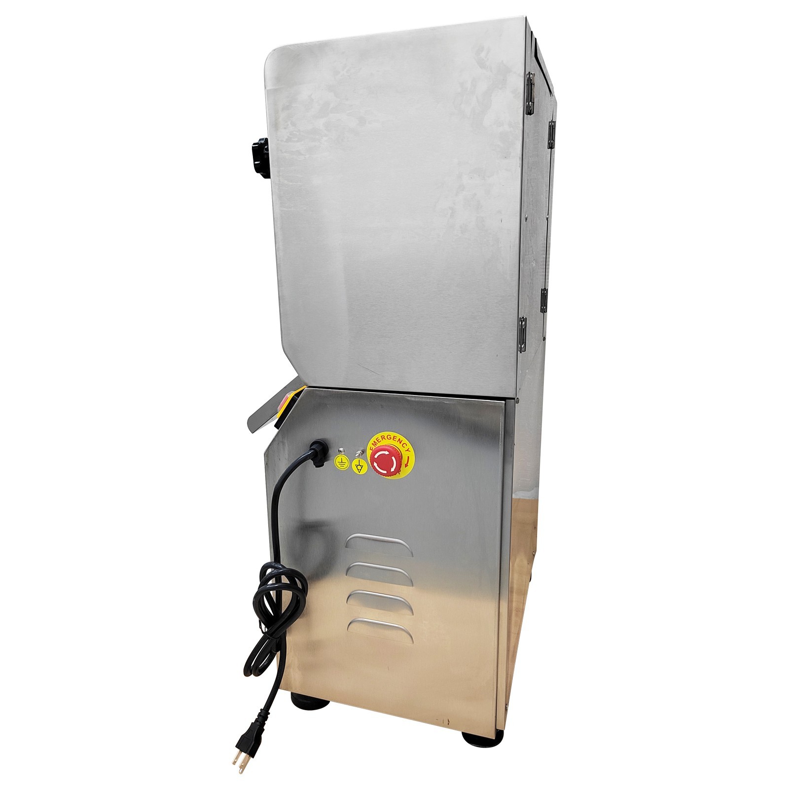 USED! 110V 2.2KW 1.5mm Electric Dough Roller Noodles Maker Dumplings Sheet Maker