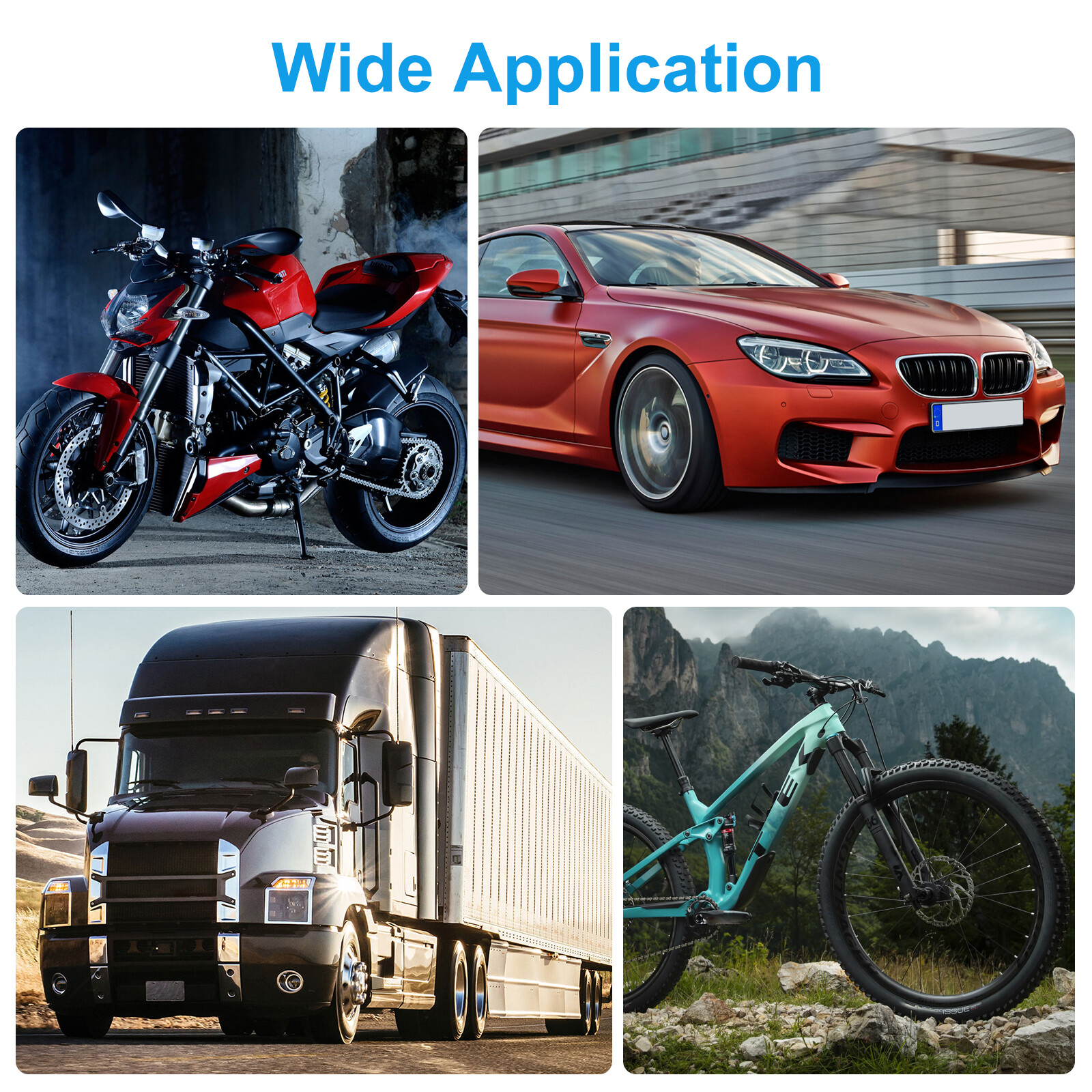 200PSI Tire Inflator Lock-on Air Chuck Heavy-Duty Compatible with Schrader Valve