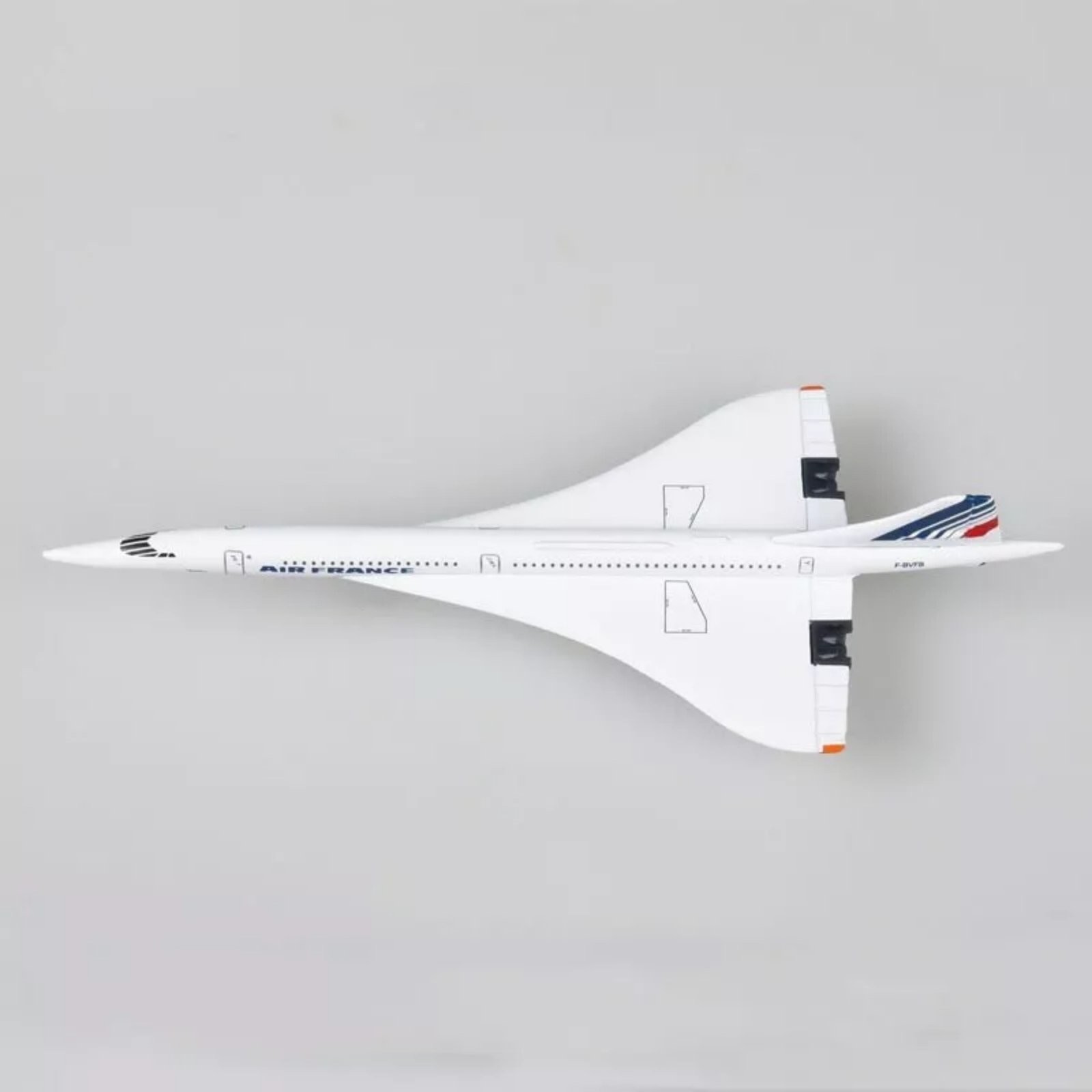 16cm Diecast Alloy Air France Concorde Plane Model 1:400 Scale Toy Collection